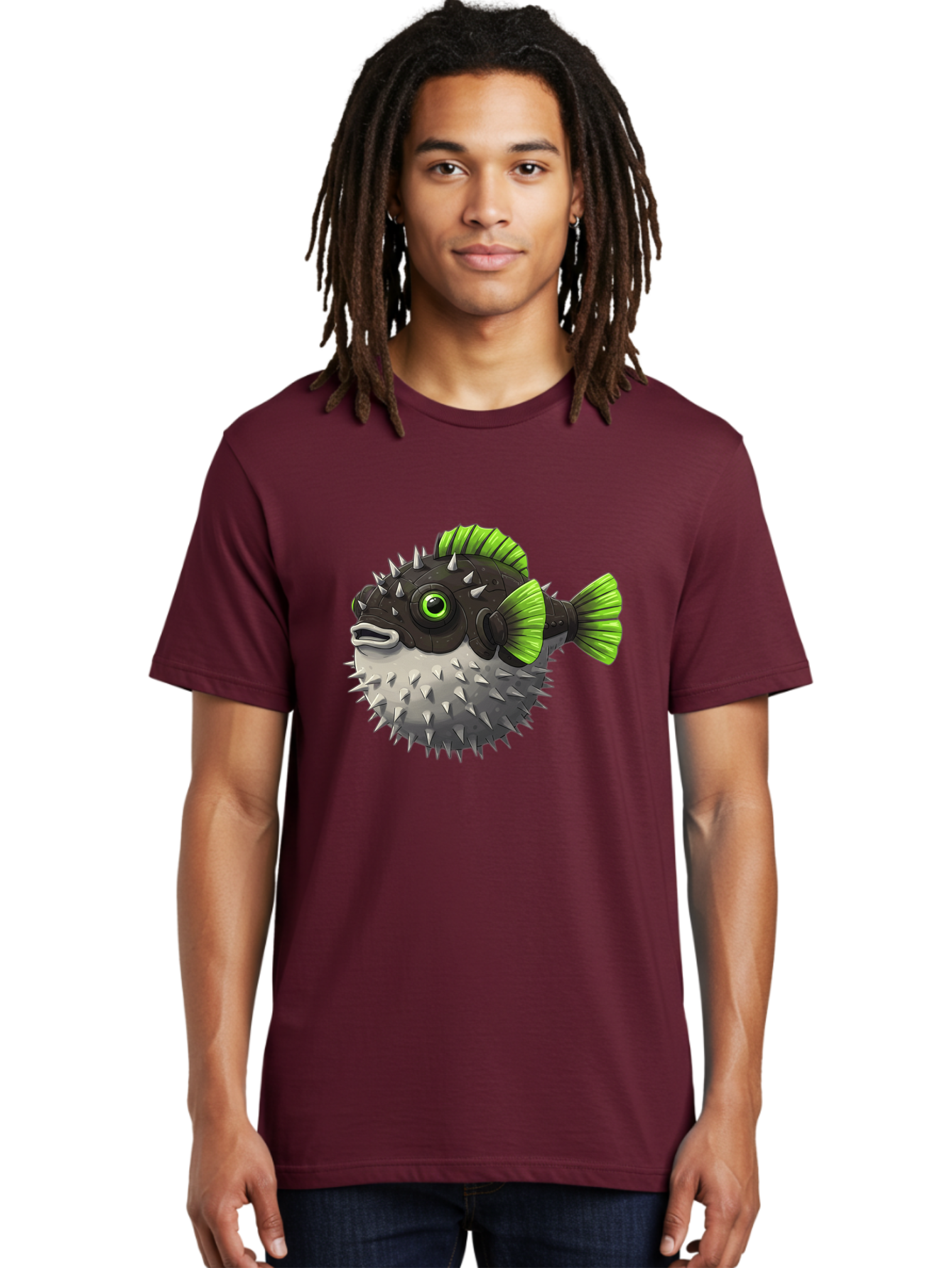 Puffer-Fish Men'S Graphic Tee, 100% Cotton, Comfortable Casual Summer Wear, Machine Washable, Vintage Camera, Old Camera, Antique Camera, Black Camera, Classic Photography, Photography Equipment, Nostalgic Device, Film Camera, Camera Art Baf439