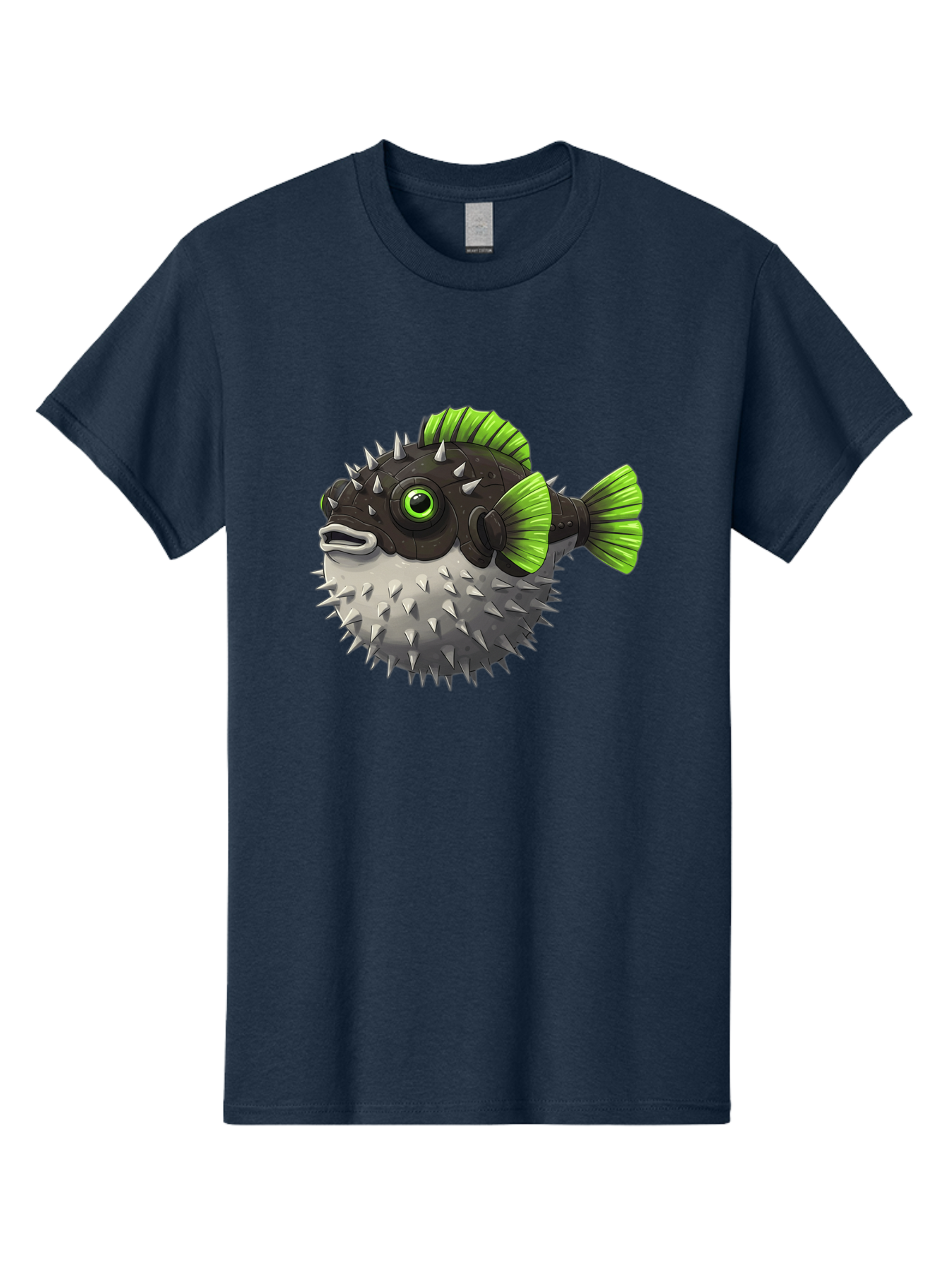 Puffer-Fish Men'S Graphic Tee, 100% Cotton, Comfortable Casual Summer Wear, Machine Washable, Vintage Camera, Old Camera, Antique Camera, Black Camera, Classic Photography, Photography Equipment, Nostalgic Device, Film Camera, Camera Art Baf439