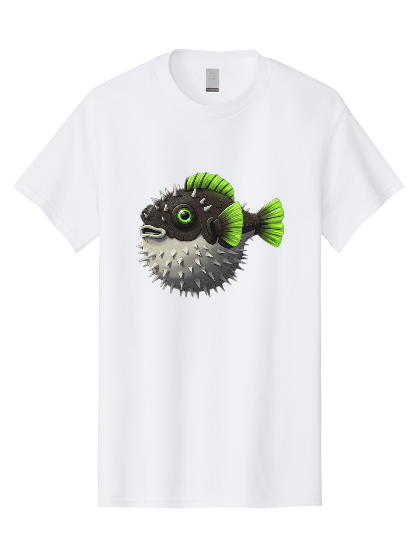 Puffer-Fish Men'S Graphic Tee, 100% Cotton, Comfortable Casual Summer Wear, Machine Washable, Vintage Camera, Old Camera, Antique Camera, Black Camera, Classic Photography, Photography Equipment, Nostalgic Device, Film Camera, Camera Art Baf439