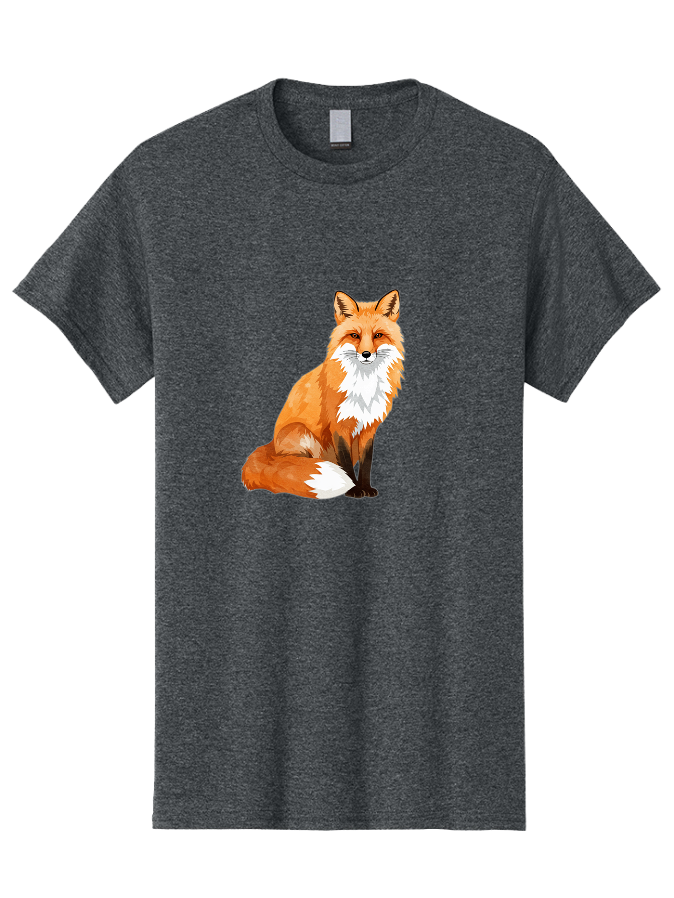 Red-Fox-1 Men'S Graphic Tee, 100% Cotton, Comfortable Casual Summer Wear, Machine Washable, Vintage Camera, Old Camera, Antique Camera, Black Camera, Classic Photography, Photography Equipment, Nostalgic Device, Film Camera, Camera Art Baf451