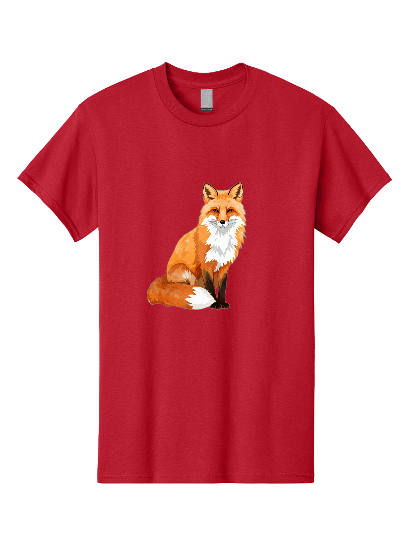 Red-Fox-1 Men'S Graphic Tee, 100% Cotton, Comfortable Casual Summer Wear, Machine Washable, Vintage Camera, Old Camera, Antique Camera, Black Camera, Classic Photography, Photography Equipment, Nostalgic Device, Film Camera, Camera Art Baf451