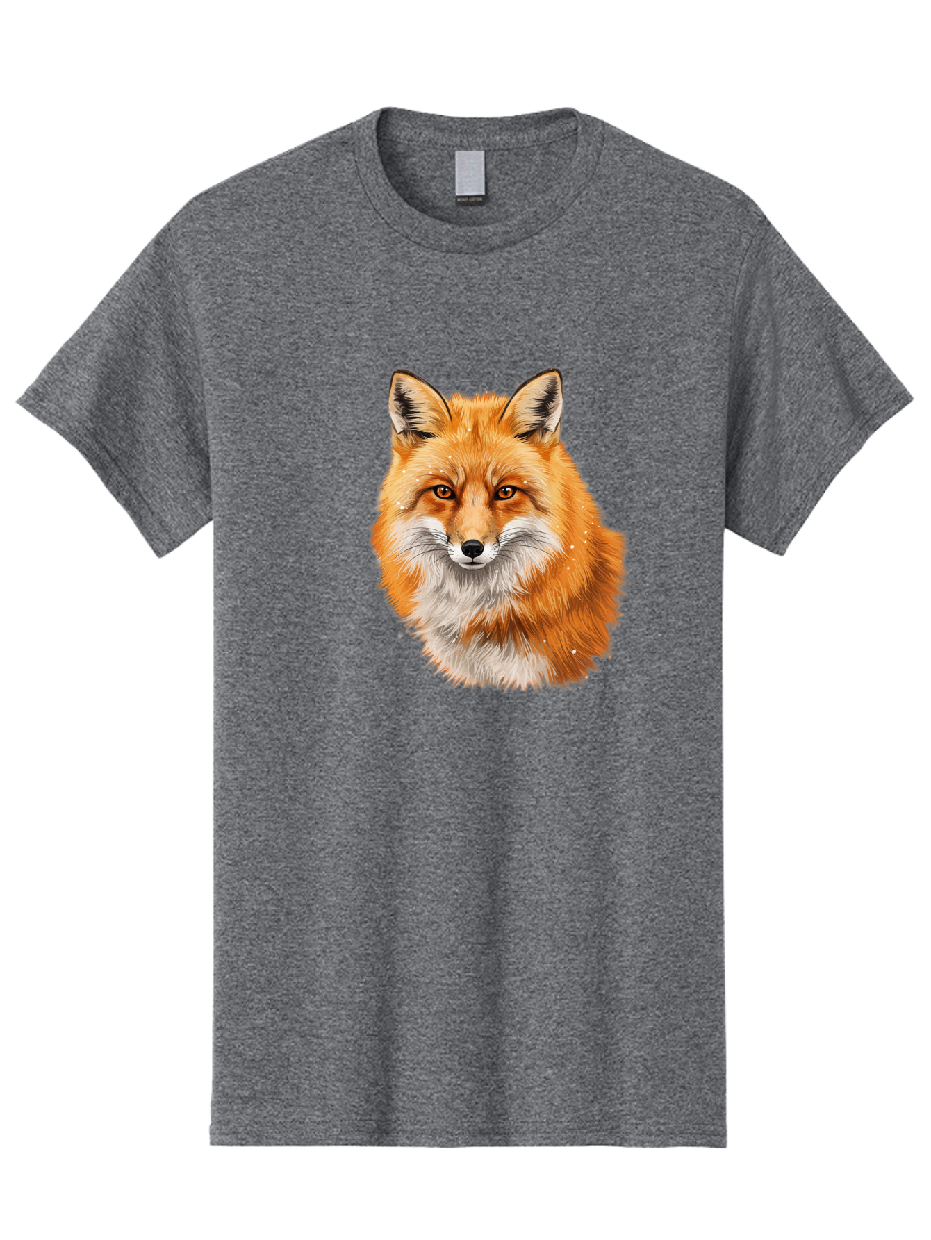 Red-Fox-2 Men'S Graphic Tee, 100% Cotton, Comfortable Casual Summer Wear, Machine Washable, Vintage Camera, Old Camera, Antique Camera, Black Camera, Classic Photography, Photography Equipment, Nostalgic Device, Film Camera, Camera Art Baf452