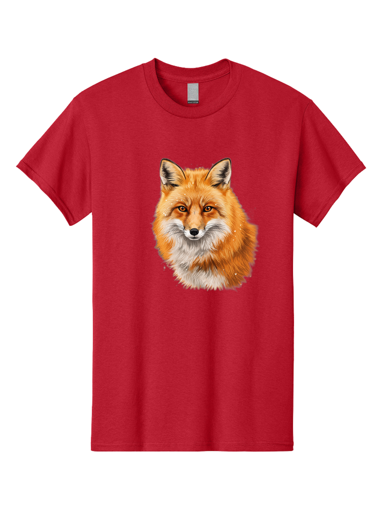 Red-Fox-2 Men'S Graphic Tee, 100% Cotton, Comfortable Casual Summer Wear, Machine Washable, Vintage Camera, Old Camera, Antique Camera, Black Camera, Classic Photography, Photography Equipment, Nostalgic Device, Film Camera, Camera Art Baf452