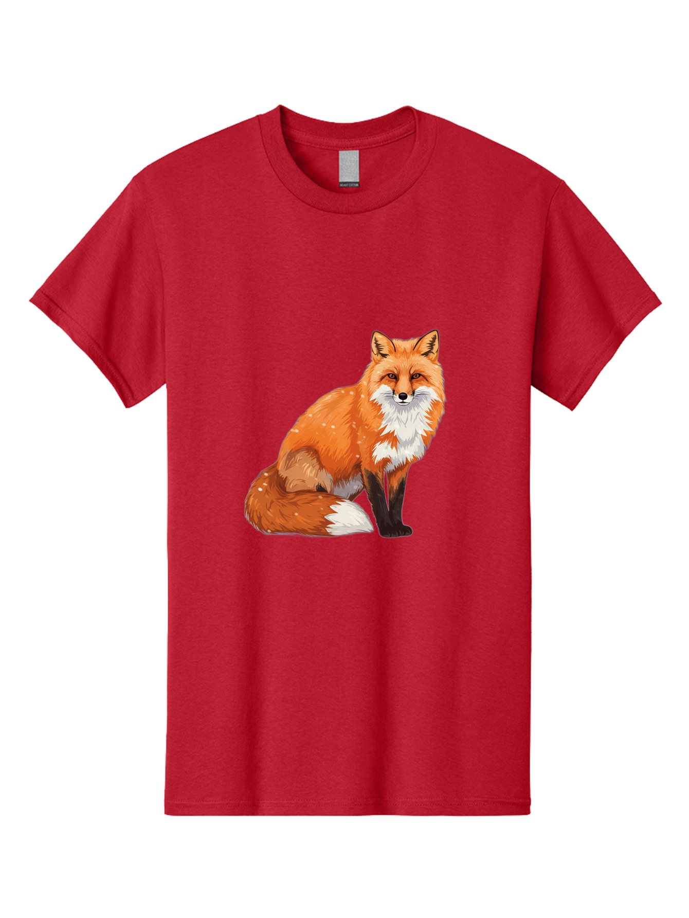 Red-Fox-3 Men'S Graphic Tee, 100% Cotton, Comfortable Casual Summer Wear, Machine Washable, Vintage Camera, Old Camera, Antique Camera, Black Camera, Classic Photography, Photography Equipment, Nostalgic Device, Film Camera, Camera Art Baf453