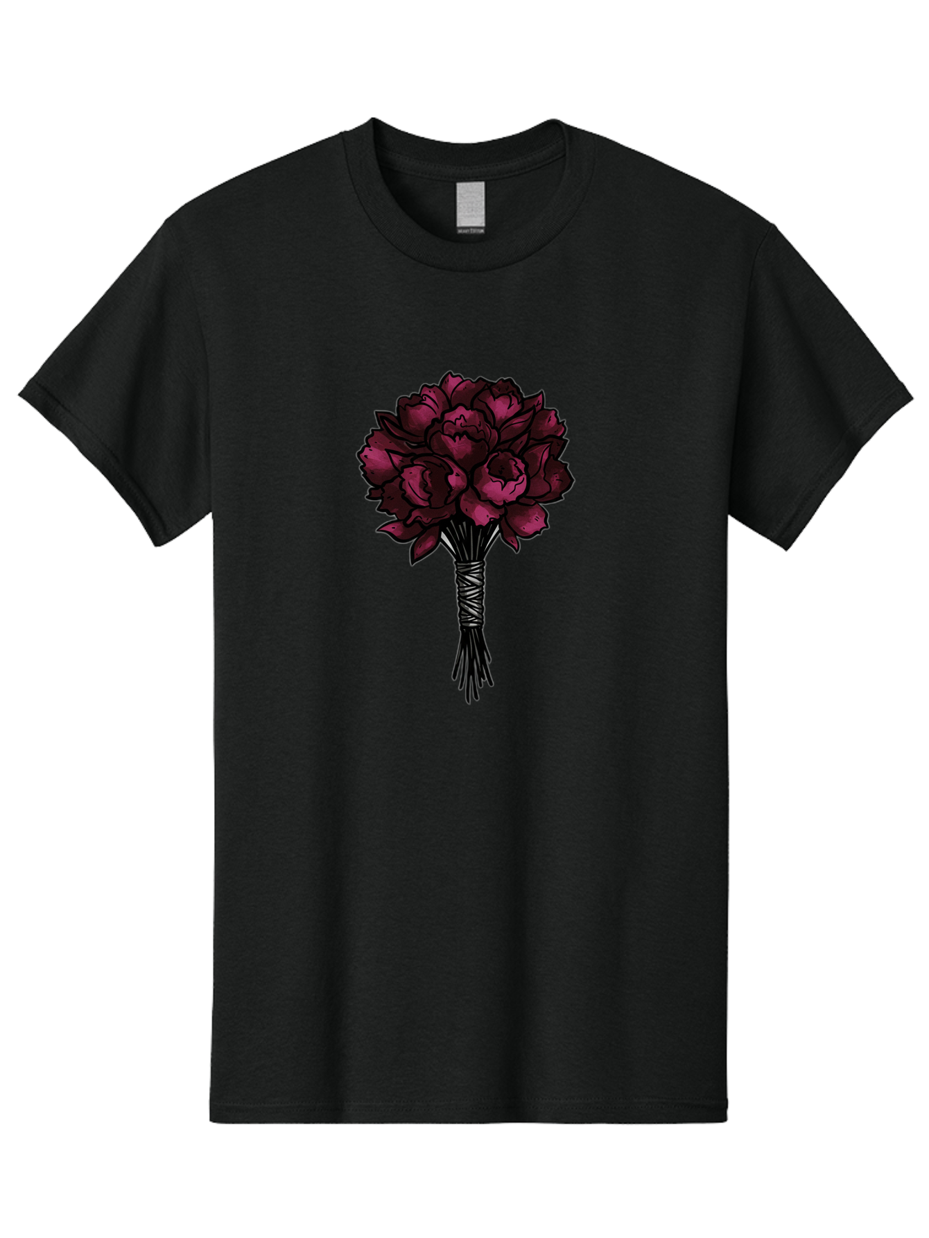 Red-Roses-Bouquet Men'S Graphic Tee, 100% Cotton, Comfortable Casual Summer Wear, Machine Washable, Vintage Camera, Old Camera, Antique Camera, Black Camera, Classic Photography, Photography Equipment, Nostalgic Device, Film Camera, Camera Art Baf460