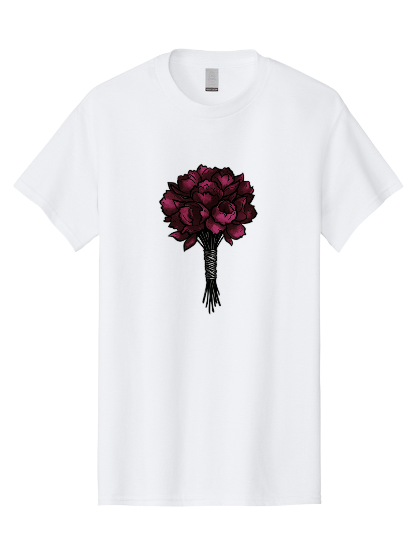 Red-Roses-Bouquet Men'S Graphic Tee, 100% Cotton, Comfortable Casual Summer Wear, Machine Washable, Vintage Camera, Old Camera, Antique Camera, Black Camera, Classic Photography, Photography Equipment, Nostalgic Device, Film Camera, Camera Art Baf460