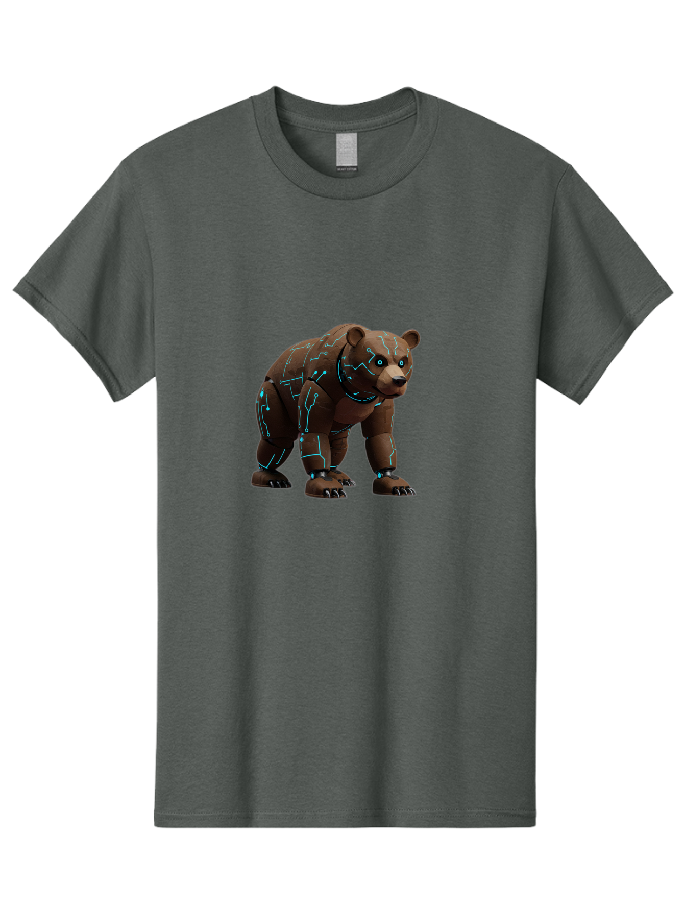 Robo-Bear Men'S Graphic Tee, 100% Cotton, Comfortable Casual Summer Wear, Machine Washable, Vintage Camera, Old Camera, Antique Camera, Black Camera, Classic Photography, Photography Equipment, Nostalgic Device, Film Camera, Camera Art Baf463