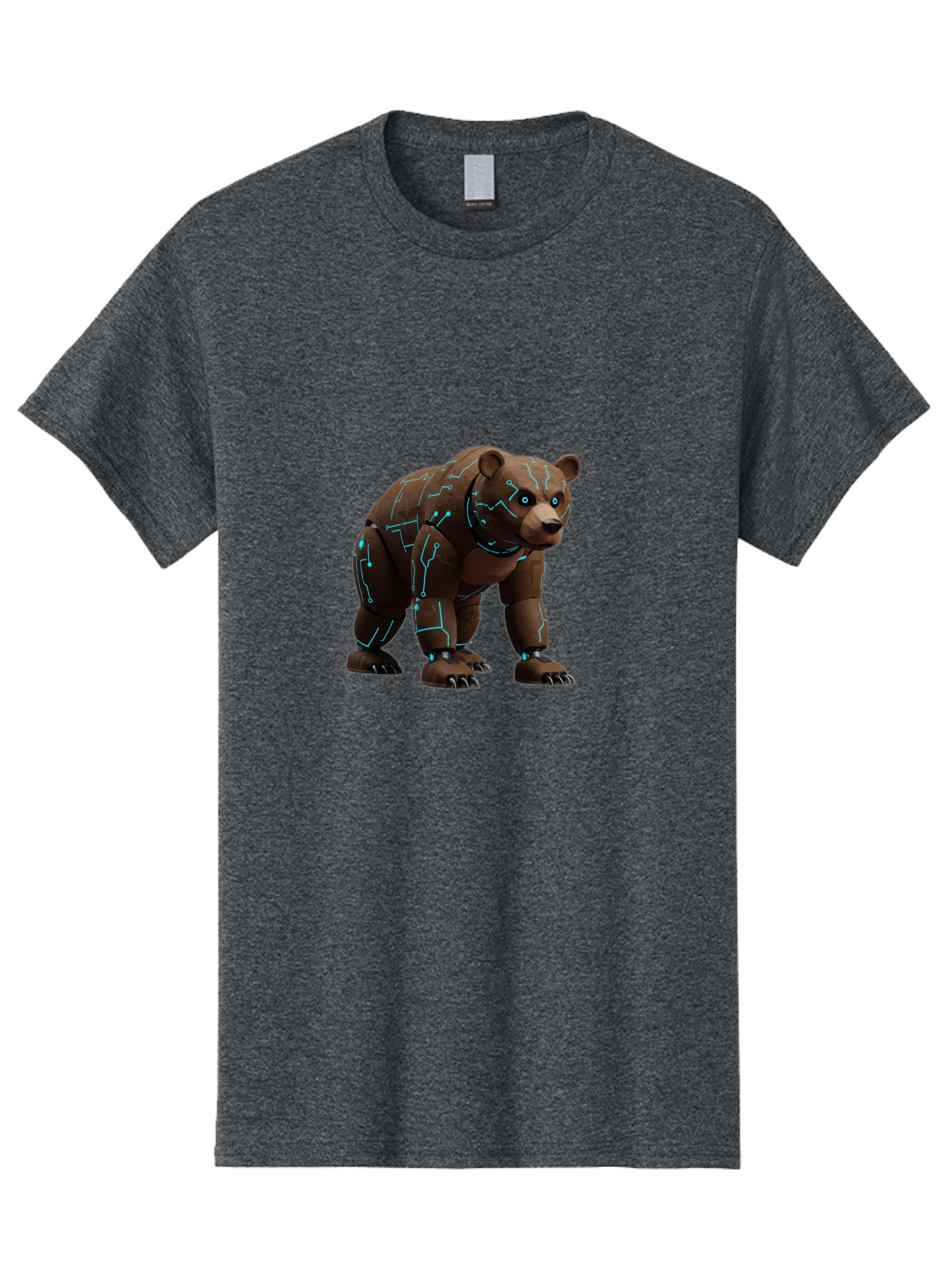 Robo-Bear Men'S Graphic Tee, 100% Cotton, Comfortable Casual Summer Wear, Machine Washable, Vintage Camera, Old Camera, Antique Camera, Black Camera, Classic Photography, Photography Equipment, Nostalgic Device, Film Camera, Camera Art Baf463