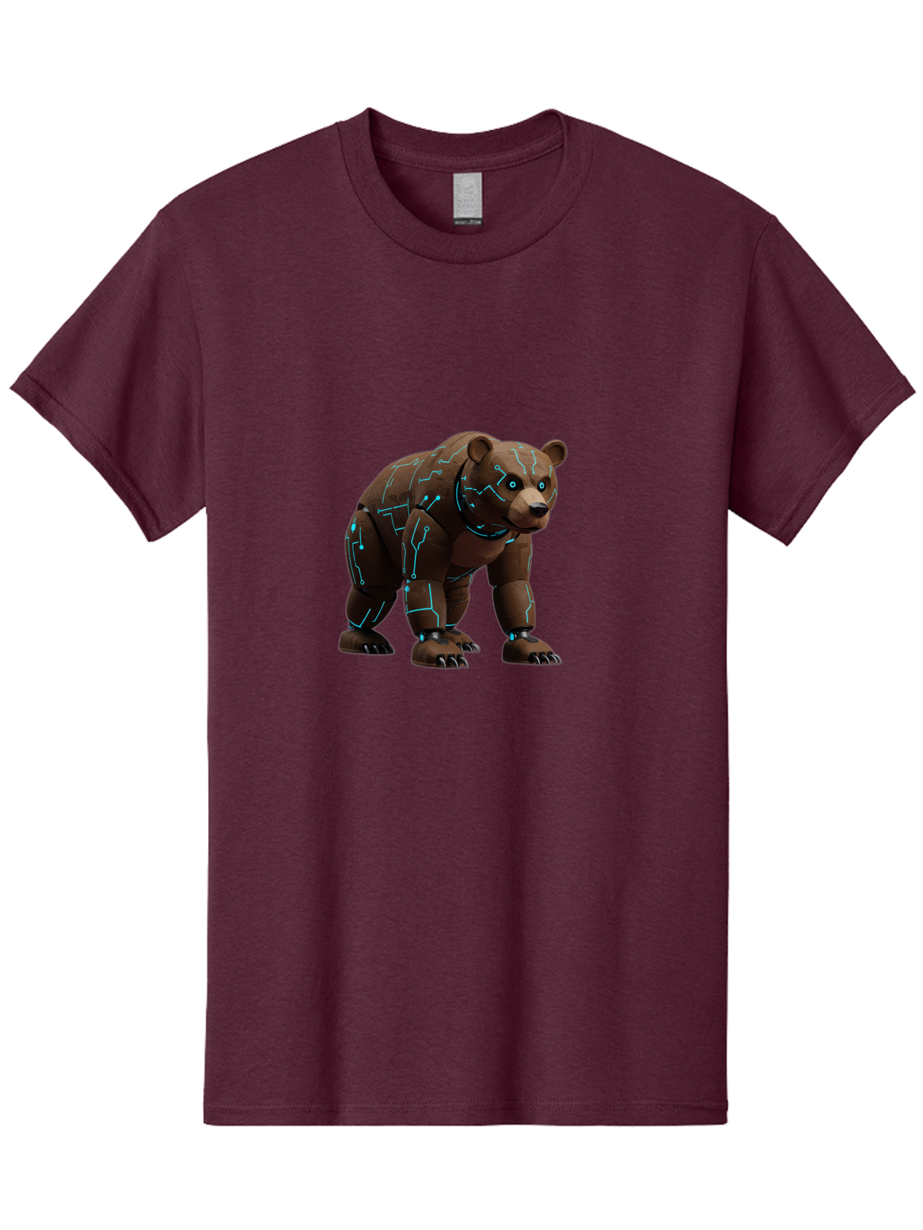 Robo-Bear Men'S Graphic Tee, 100% Cotton, Comfortable Casual Summer Wear, Machine Washable, Vintage Camera, Old Camera, Antique Camera, Black Camera, Classic Photography, Photography Equipment, Nostalgic Device, Film Camera, Camera Art Baf463