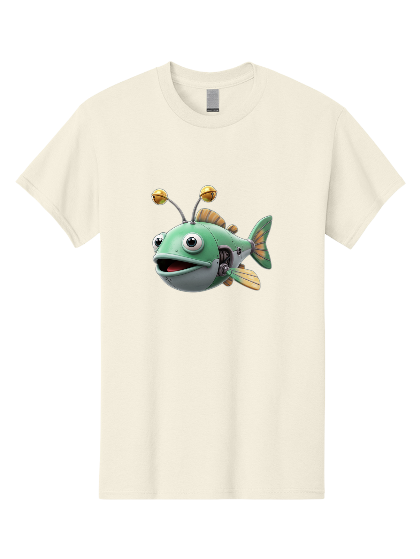 Robo-Fish-2 Men'S Graphic Tee, 100% Cotton, Comfortable Casual Summer Wear, Machine Washable, Vintage Camera, Old Camera, Antique Camera, Black Camera, Classic Photography, Photography Equipment, Nostalgic Device, Film Camera, Camera Art Baf465