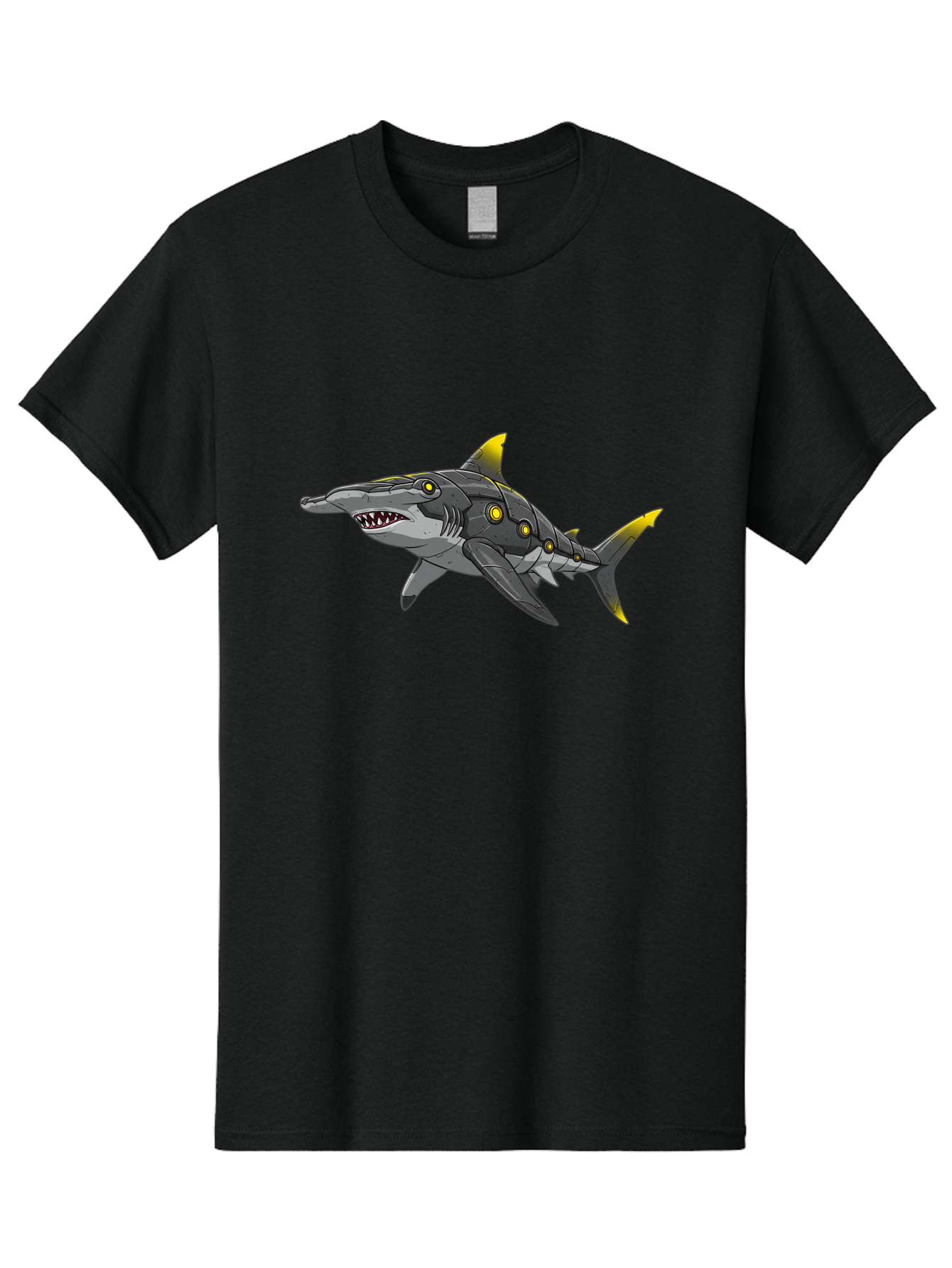 Robo-Shark Men'S Graphic Tee, 100% Cotton, Comfortable Casual Summer Wear, Machine Washable, Vintage Camera, Old Camera, Antique Camera, Black Camera, Classic Photography, Photography Equipment, Nostalgic Device, Film Camera, Camera Art Baf467