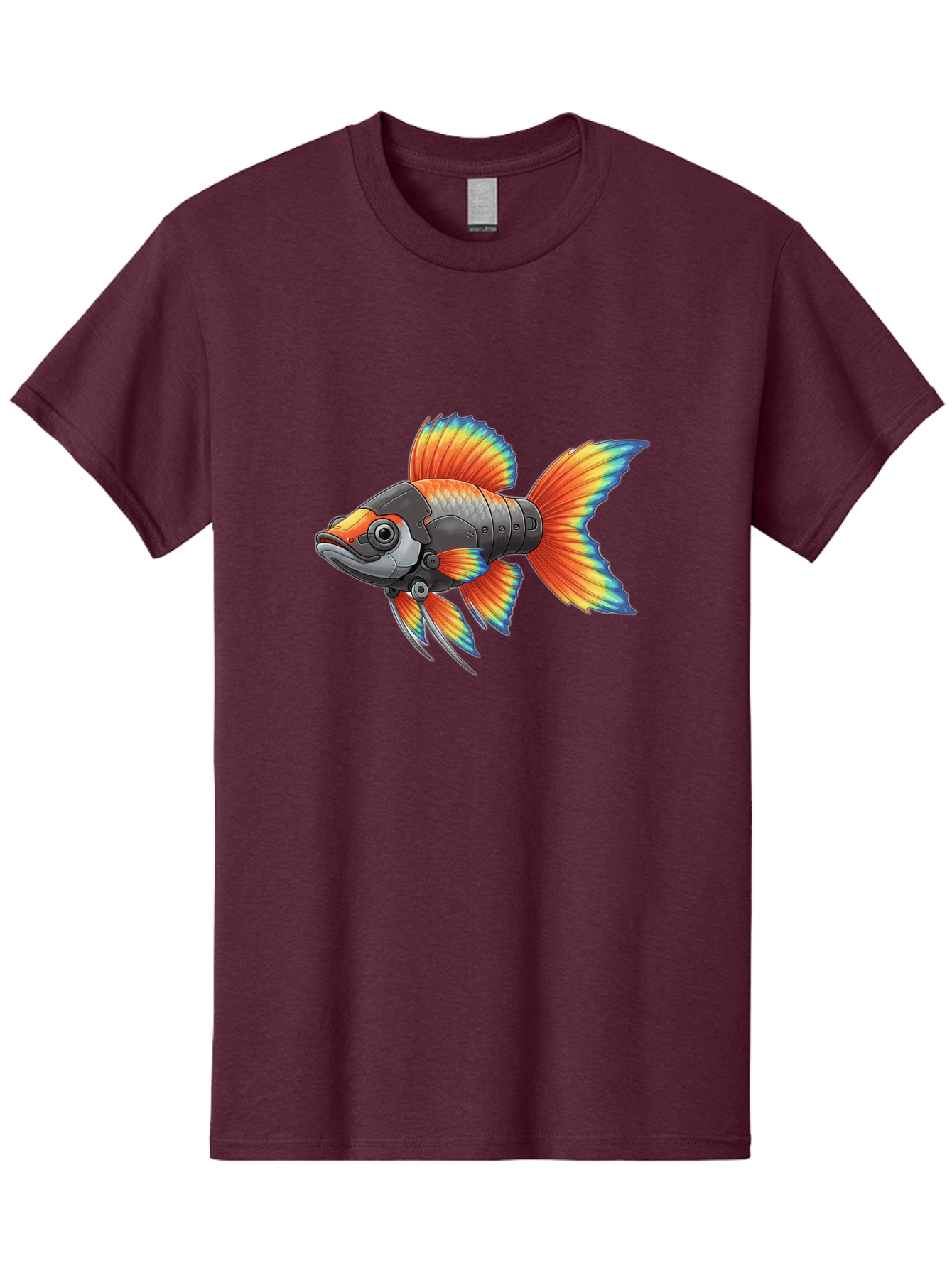 Robot-Fish Men'S Graphic Tee, 100% Cotton, Comfortable Casual Summer Wear, Machine Washable, Vintage Camera, Old Camera, Antique Camera, Black Camera, Classic Photography, Photography Equipment, Nostalgic Device, Film Camera, Camera Art Baf477