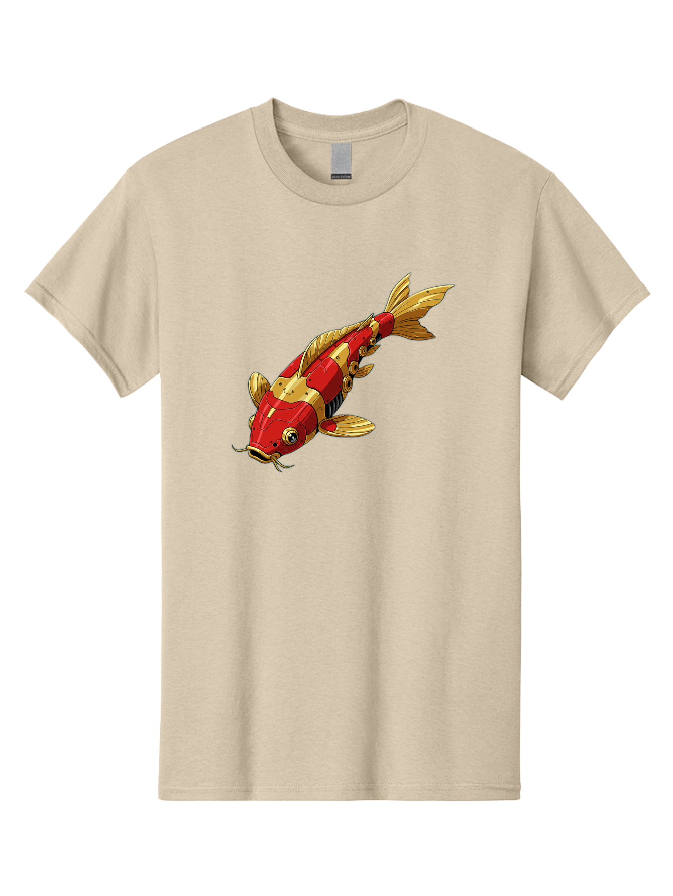 Robotic-Koi-Fish Men'S Graphic Tee, 100% Cotton, Comfortable Casual Summer Wear, Machine Washable, Vintage Camera, Old Camera, Antique Camera, Black Camera, Classic Photography, Photography Equipment, Nostalgic Device, Film Camera, Camera Art Baf483