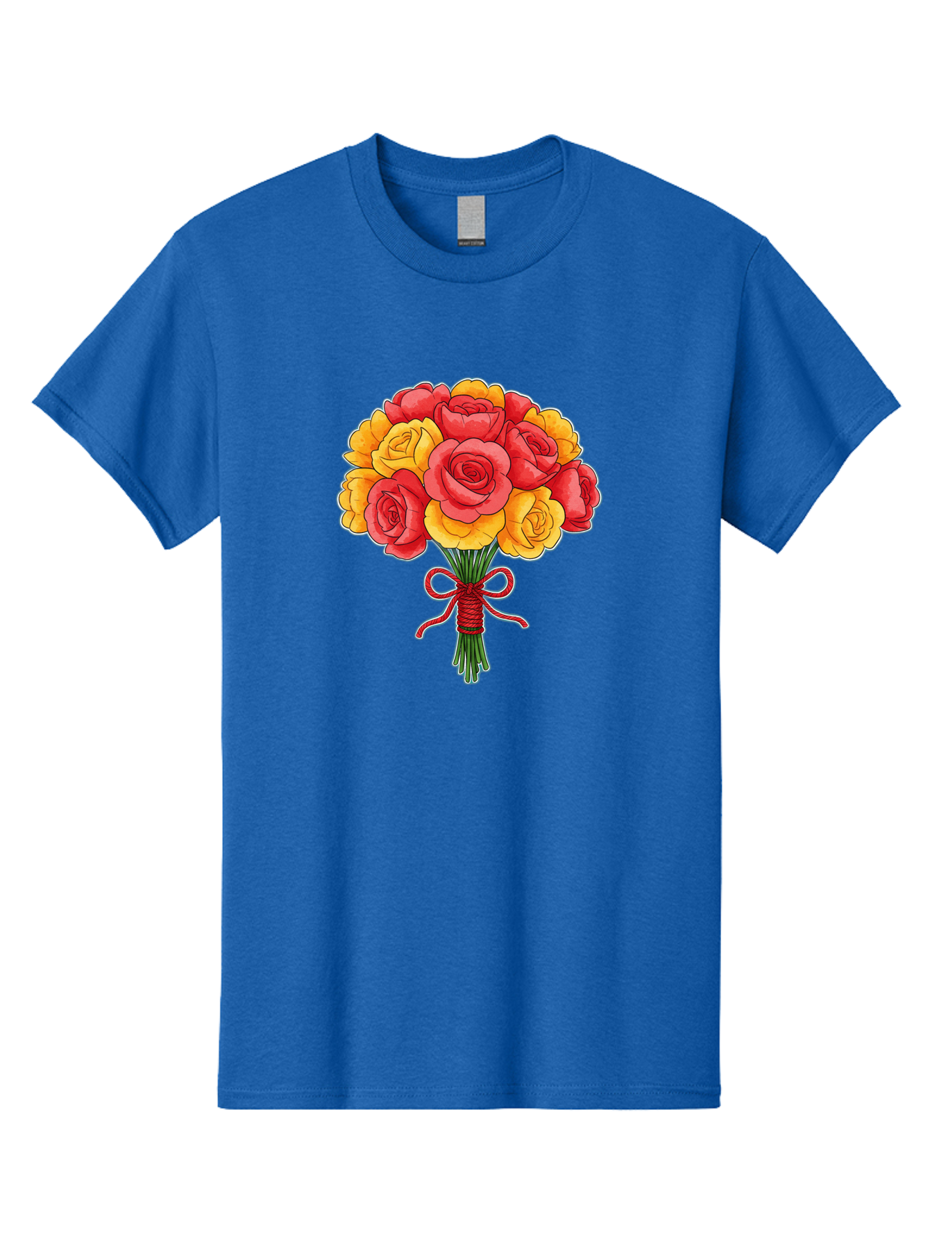 Rose-Bouquet-1 Men'S Graphic Tee, 100% Cotton, Comfortable Casual Summer Wear, Machine Washable, Vintage Camera, Old Camera, Antique Camera, Black Camera, Classic Photography, Photography Equipment, Nostalgic Device, Film Camera, Camera Art Baf487