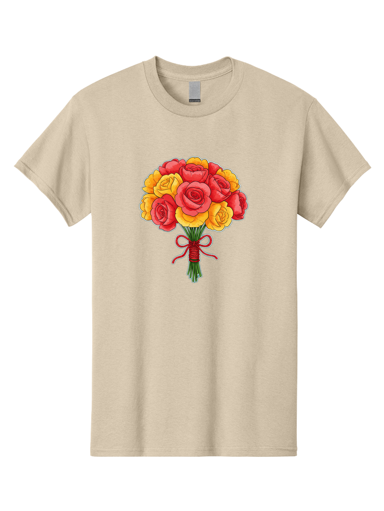 Rose-Bouquet-1 Men'S Graphic Tee, 100% Cotton, Comfortable Casual Summer Wear, Machine Washable, Vintage Camera, Old Camera, Antique Camera, Black Camera, Classic Photography, Photography Equipment, Nostalgic Device, Film Camera, Camera Art Baf487