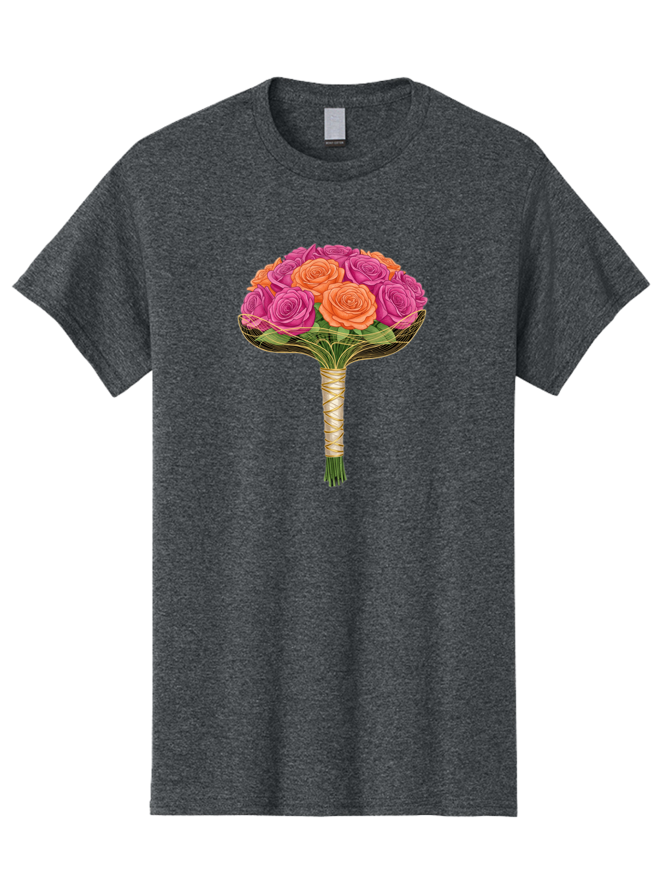 Rose-Bouquet Men'S Graphic Tee, 100% Cotton, Comfortable Casual Summer Wear, Machine Washable, Vintage Camera, Old Camera, Antique Camera, Black Camera, Classic Photography, Photography Equipment, Nostalgic Device, Film Camera, Camera Art Baf488