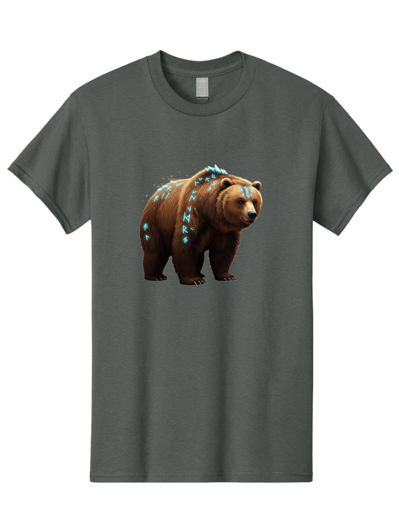 Runic-Bear Men'S Graphic Tee, 100% Cotton, Comfortable Casual Summer Wear, Machine Washable, Vintage Camera, Old Camera, Antique Camera, Black Camera, Classic Photography, Photography Equipment, Nostalgic Device, Film Camera, Camera Art Baf490