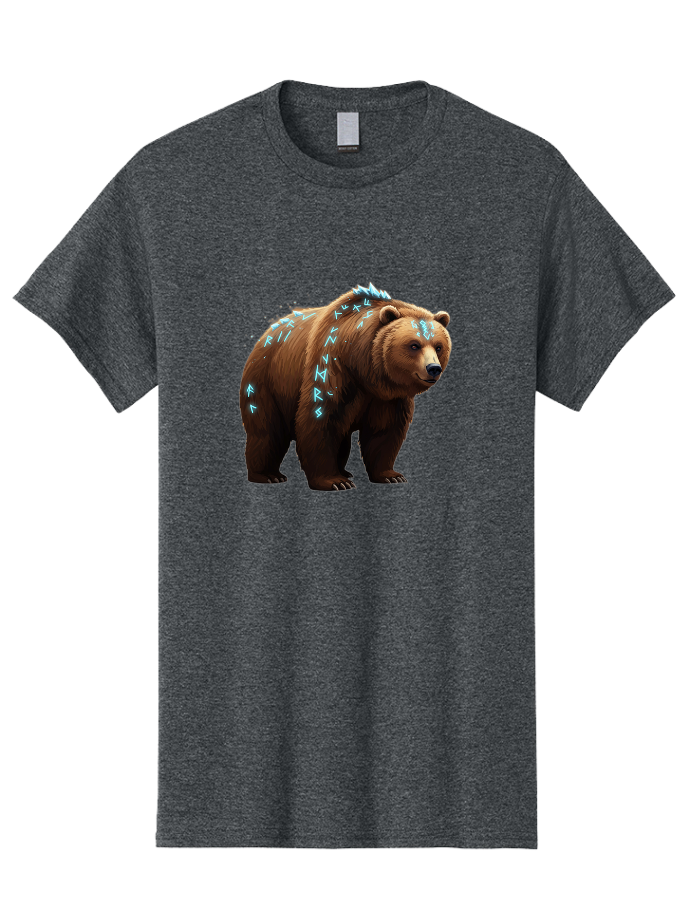 Runic-Bear Men'S Graphic Tee, 100% Cotton, Comfortable Casual Summer Wear, Machine Washable, Vintage Camera, Old Camera, Antique Camera, Black Camera, Classic Photography, Photography Equipment, Nostalgic Device, Film Camera, Camera Art Baf490
