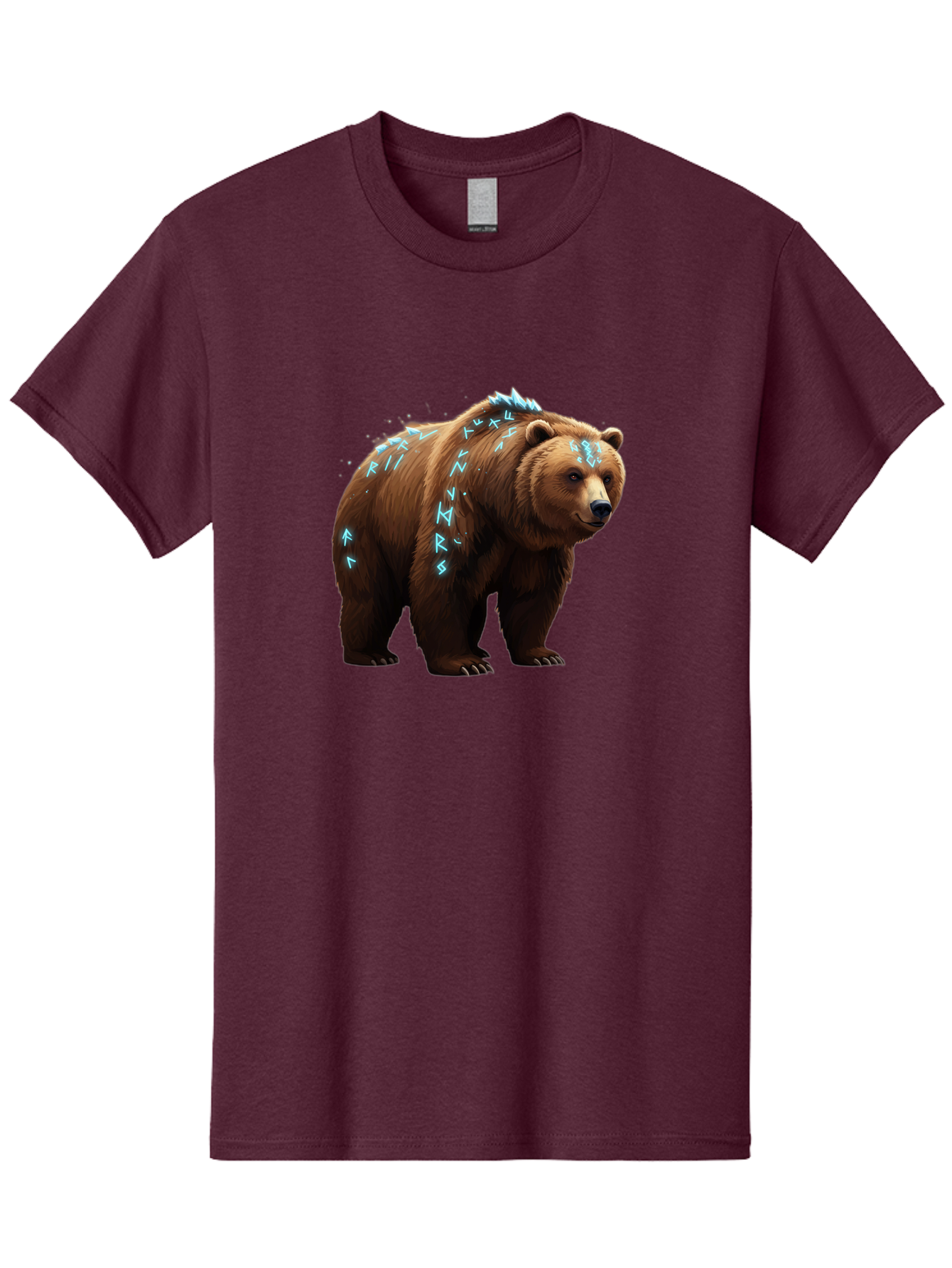 Runic-Bear Men'S Graphic Tee, 100% Cotton, Comfortable Casual Summer Wear, Machine Washable, Vintage Camera, Old Camera, Antique Camera, Black Camera, Classic Photography, Photography Equipment, Nostalgic Device, Film Camera, Camera Art Baf490