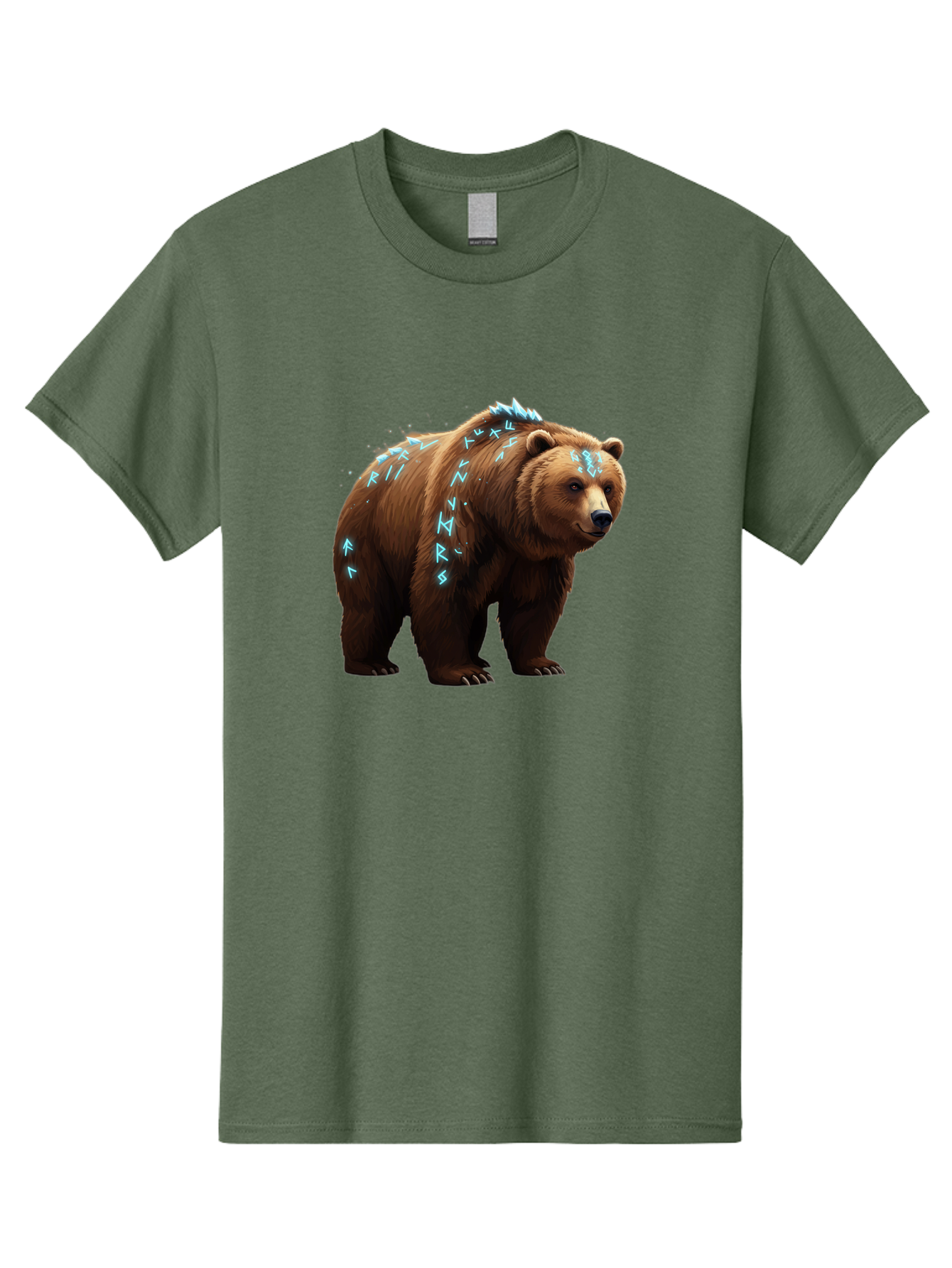 Runic-Bear Men'S Graphic Tee, 100% Cotton, Comfortable Casual Summer Wear, Machine Washable, Vintage Camera, Old Camera, Antique Camera, Black Camera, Classic Photography, Photography Equipment, Nostalgic Device, Film Camera, Camera Art Baf490