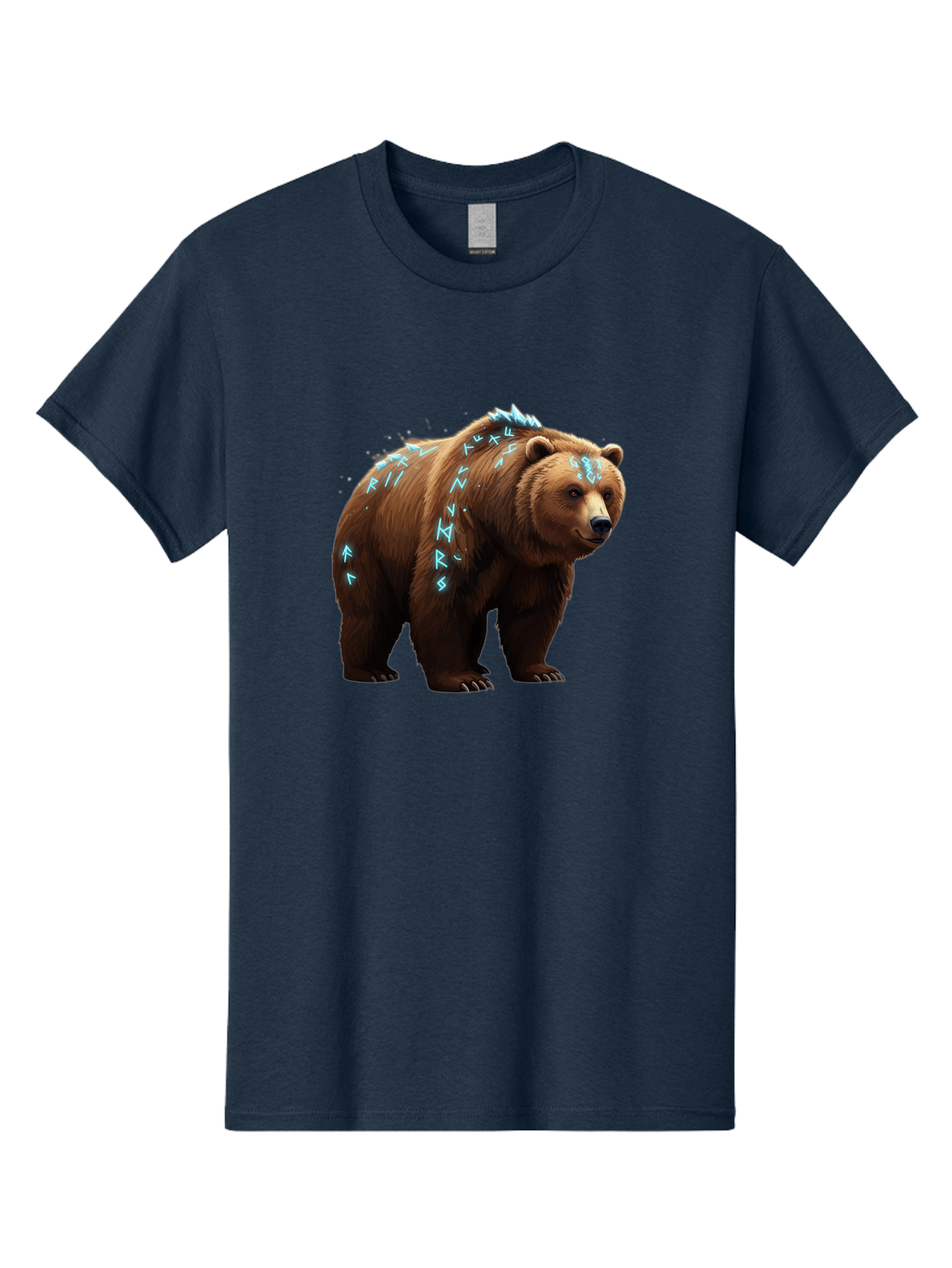 Runic-Bear Men'S Graphic Tee, 100% Cotton, Comfortable Casual Summer Wear, Machine Washable, Vintage Camera, Old Camera, Antique Camera, Black Camera, Classic Photography, Photography Equipment, Nostalgic Device, Film Camera, Camera Art Baf490