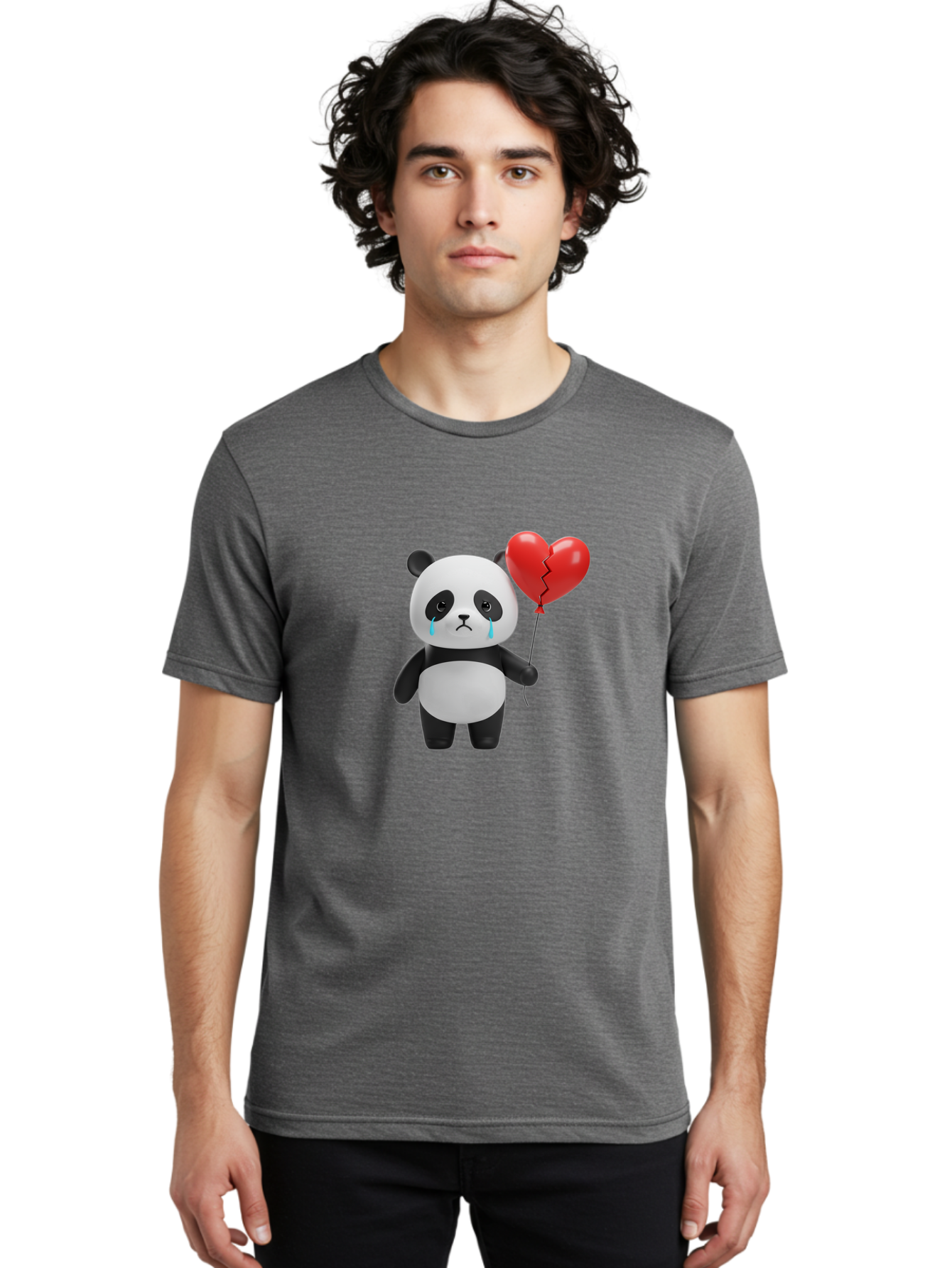 Sad-Panda-1 Men'S Graphic Tee, 100% Cotton, Comfortable Casual Summer Wear, Machine Washable, Vintage Camera, Old Camera, Antique Camera, Black Camera, Classic Photography, Photography Equipment, Nostalgic Device, Film Camera, Camera Art Baf496