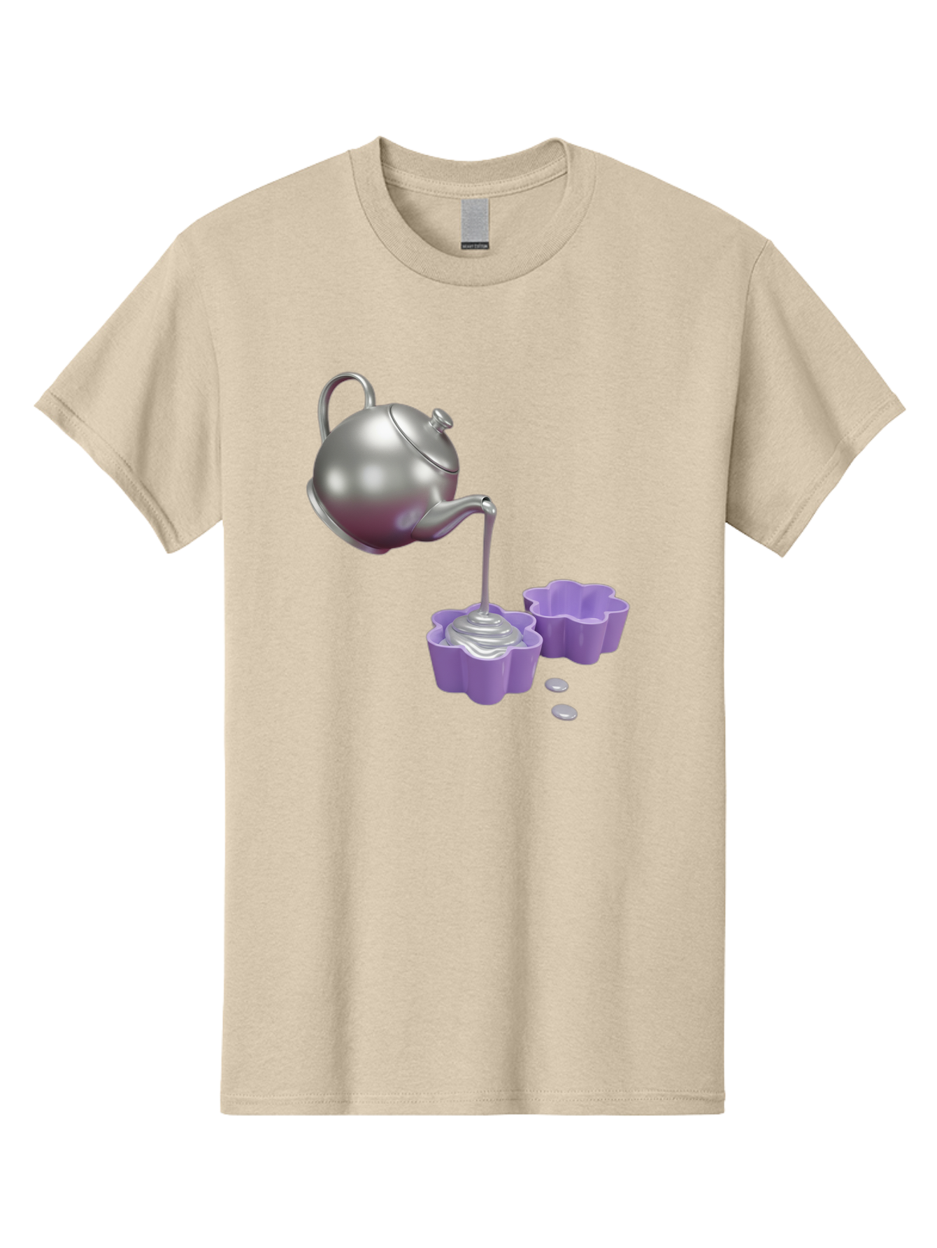 Silver-Teapot-Pouring Men'S Graphic Tee, 100% Cotton, Comfortable Casual Summer Wear, Machine Washable, Vintage Camera, Old Camera, Antique Camera, Black Camera, Classic Photography, Photography Equipment, Nostalgic Device, Film Camera, Baf506