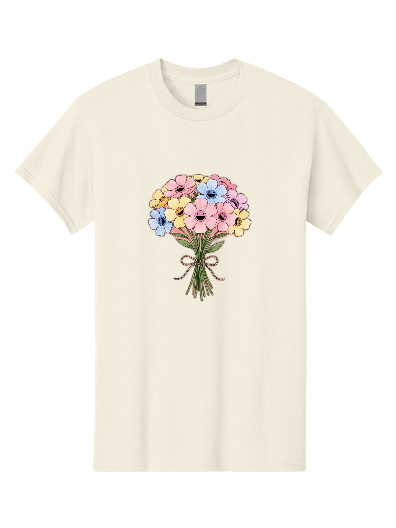 Smiley-Flower-Bouquet Men'S Graphic Tee, 100% Cotton, Comfortable Casual Summer Wear, Machine Washable, Vintage Camera, Old Camera, Antique Camera, Black Camera, Classic Photography, Photography Equipment, Nostalgic Device, Film Camera, Baf517