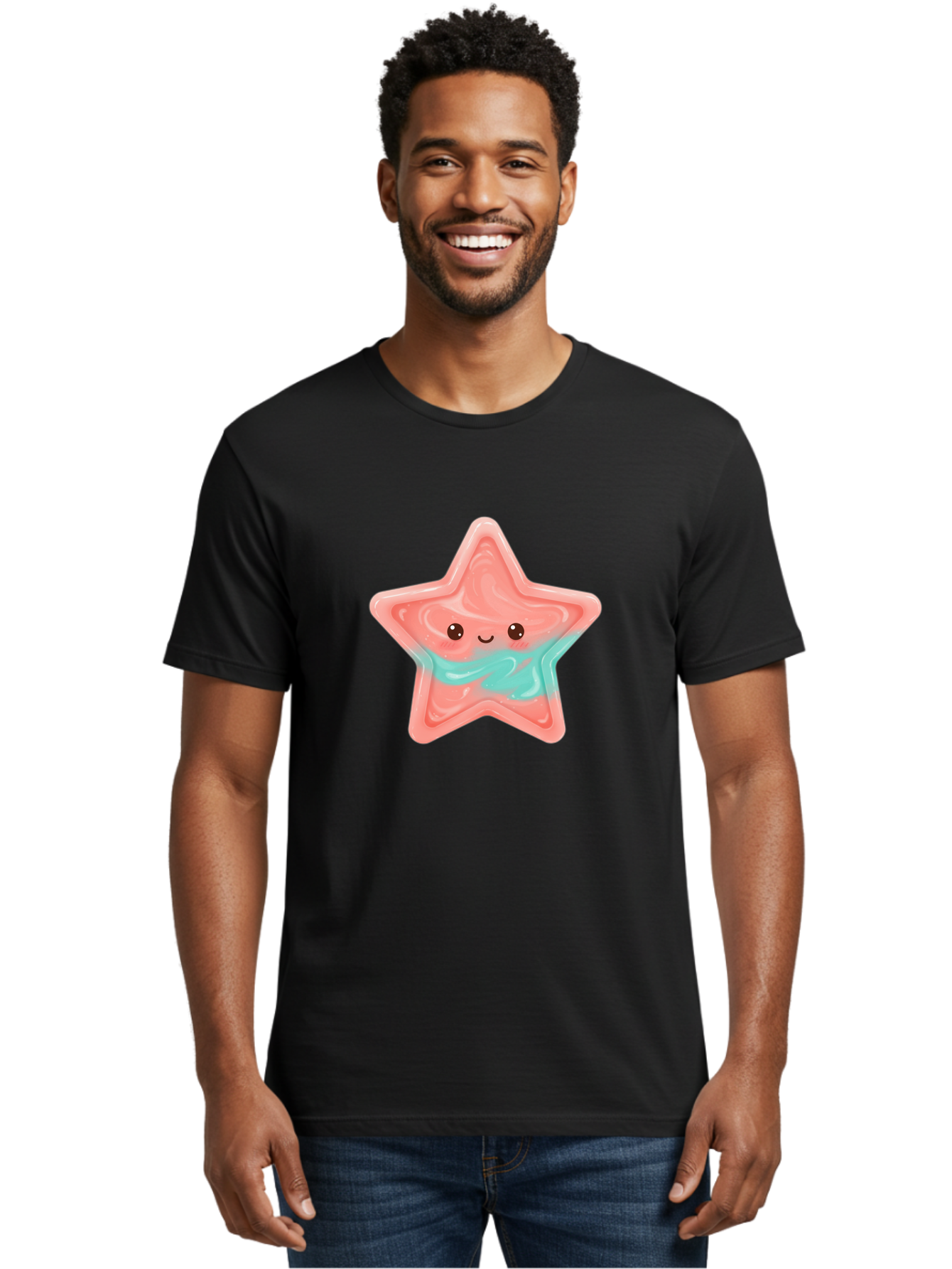 Smiling-Star Men'S Graphic Tee, 100% Cotton, Comfortable Casual Summer Wear, Machine Washable, Vintage Camera, Old Camera, Antique Camera, Black Camera, Classic Photography, Photography Equipment, Nostalgic Device, Film Camera, Camera Art Baf524