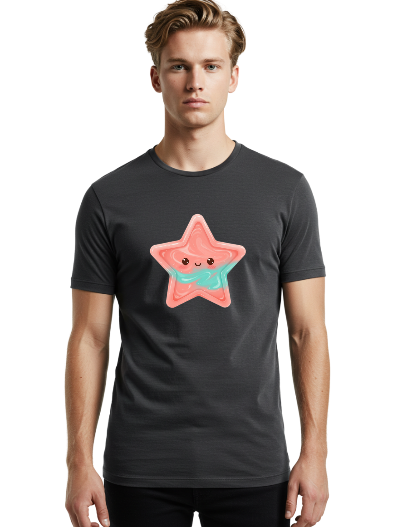 Smiling-Star Men'S Graphic Tee, 100% Cotton, Comfortable Casual Summer Wear, Machine Washable, Vintage Camera, Old Camera, Antique Camera, Black Camera, Classic Photography, Photography Equipment, Nostalgic Device, Film Camera, Camera Art Baf524