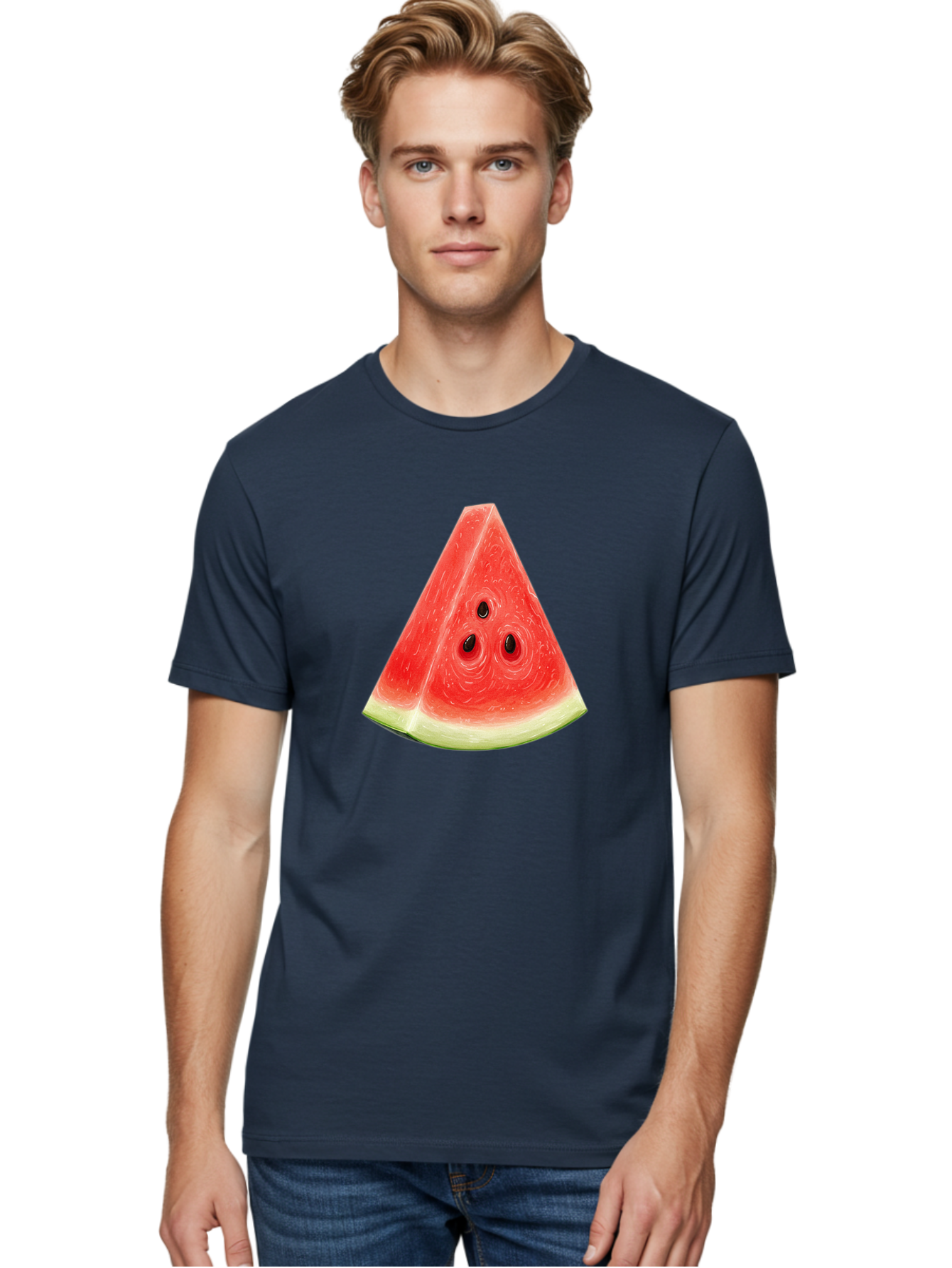 Smiling-Watermelon-Slice Men'S Graphic Tee, 100% Cotton, Comfortable Casual Summer Wear, Machine Washable, Vintage Camera, Old Camera, Antique Camera, Black Camera, Classic Photography, Photography Equipment, Nostalgic Device, Film Camera, Baf525