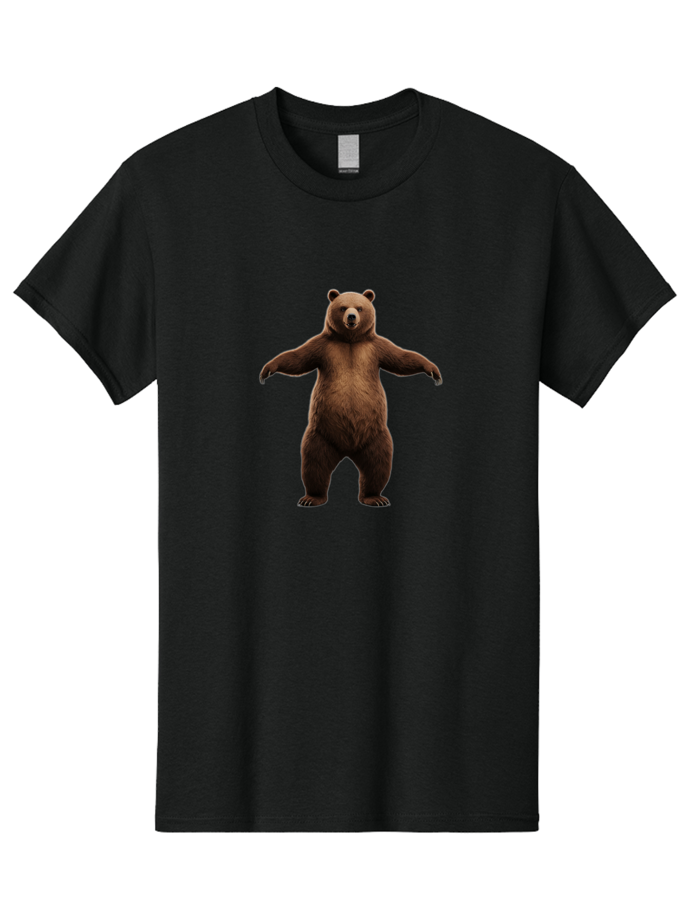 Standing-Bear Men'S Graphic Tee, 100% Cotton, Comfortable Casual Summer Wear, Machine Washable, Vintage Camera, Old Camera, Antique Camera, Black Camera, Classic Photography, Photography Equipment, Nostalgic Device, Film Camera, Camera Art Baf541