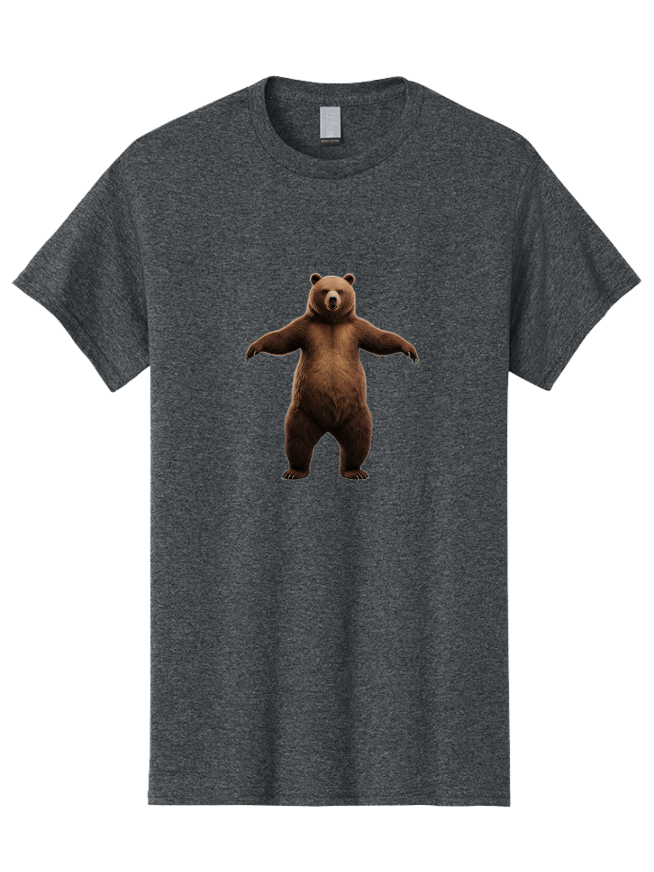 Standing-Bear Men'S Graphic Tee, 100% Cotton, Comfortable Casual Summer Wear, Machine Washable, Vintage Camera, Old Camera, Antique Camera, Black Camera, Classic Photography, Photography Equipment, Nostalgic Device, Film Camera, Camera Art Baf541