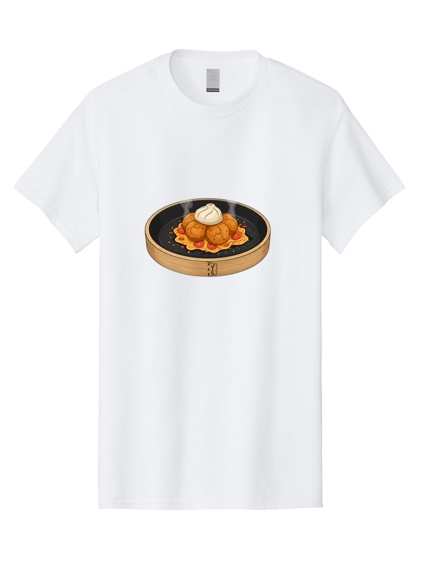 Steamed-Dumplings Men'S Graphic Tee, 100% Cotton, Comfortable Casual Summer Wear, Machine Washable, Vintage Camera, Old Camera, Antique Camera, Black Camera, Classic Photography, Photography Equipment, Nostalgic Device, Film Camera, Camera Art Baf544