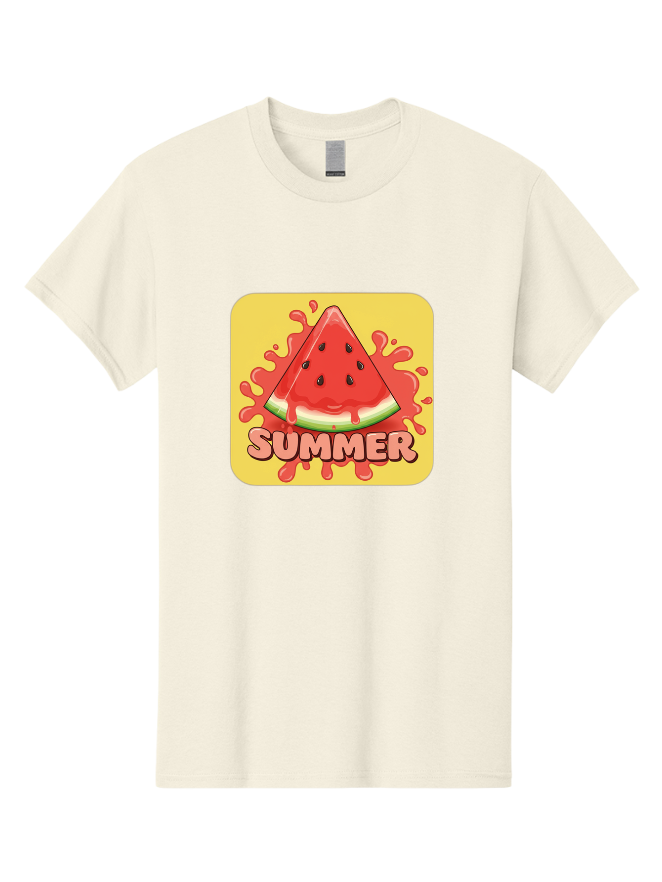 Summer-Watermelon Men'S Graphic Tee, 100% Cotton, Comfortable Casual Summer Wear, Machine Washable, Vintage Camera, Old Camera, Antique Camera, Black Camera, Classic Photography, Photography Equipment, Nostalgic Device, Film Camera, Camera Art Baf557