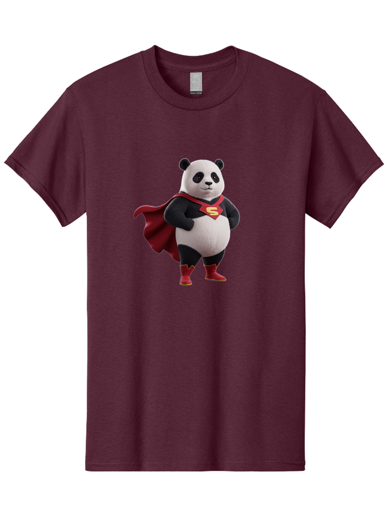 Superman-Panda Men'S Graphic Tee, 100% Cotton, Comfortable Casual Summer Wear, Machine Washable, Vintage Camera, Old Camera, Antique Camera, Black Camera, Classic Photography, Photography Equipment, Nostalgic Device, Film Camera, Camera Art Baf558