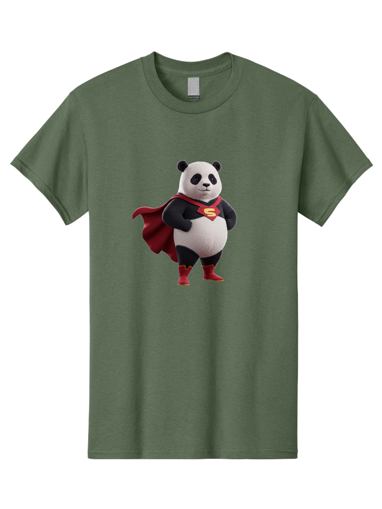 Superman-Panda Men'S Graphic Tee, 100% Cotton, Comfortable Casual Summer Wear, Machine Washable, Vintage Camera, Old Camera, Antique Camera, Black Camera, Classic Photography, Photography Equipment, Nostalgic Device, Film Camera, Camera Art Baf558