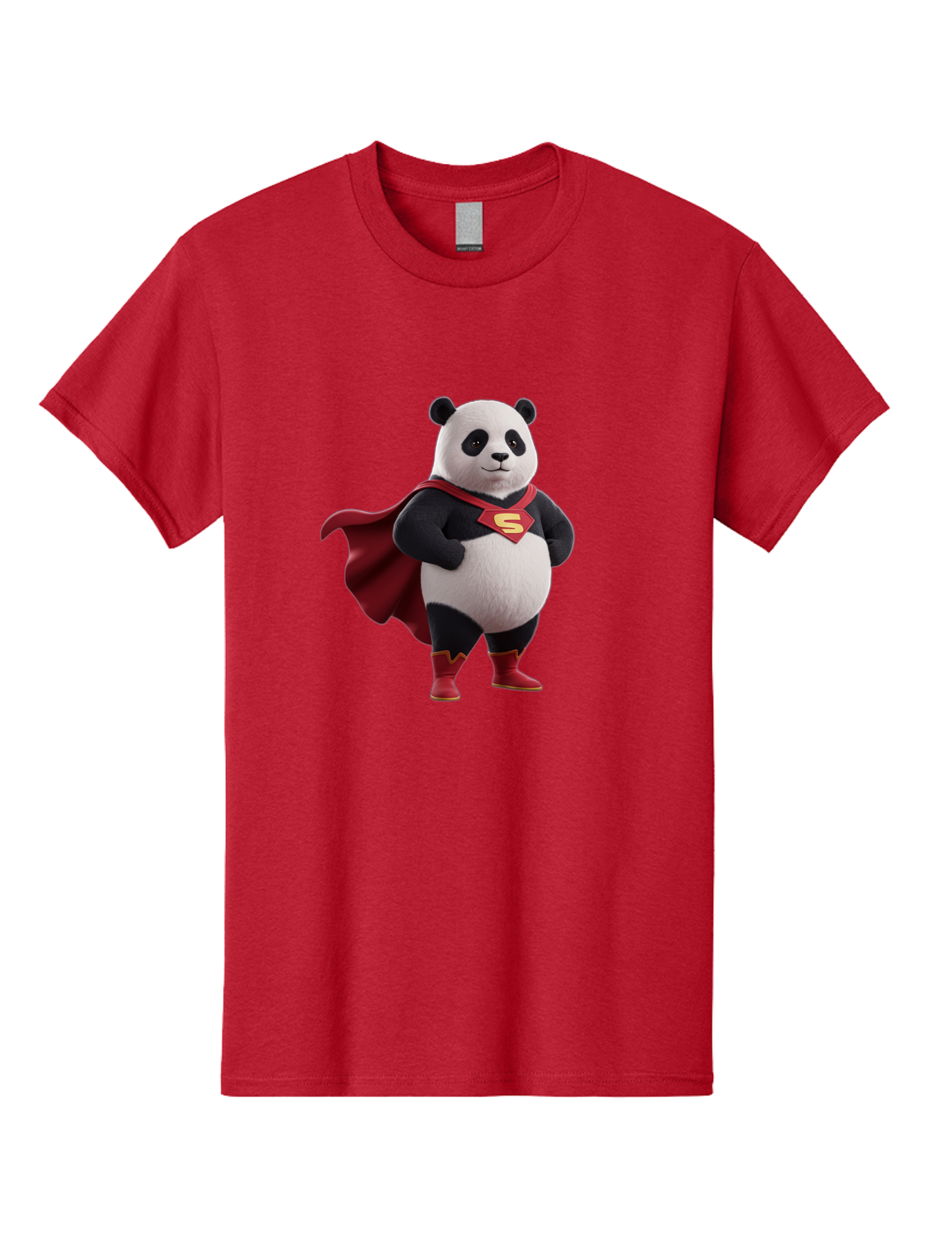 Superman-Panda Men'S Graphic Tee, 100% Cotton, Comfortable Casual Summer Wear, Machine Washable, Vintage Camera, Old Camera, Antique Camera, Black Camera, Classic Photography, Photography Equipment, Nostalgic Device, Film Camera, Camera Art Baf558