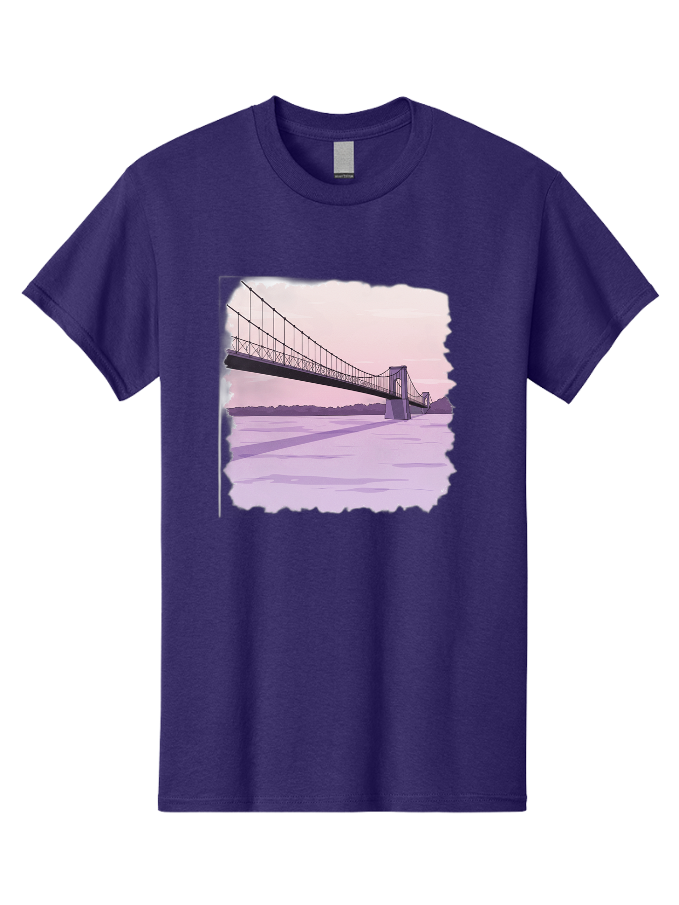 Suspension-Bridge-2 Men'S Graphic Tee, 100% Cotton, Comfortable Casual Summer Wear, Machine Washable, Vintage Camera, Old Camera, Antique Camera, Black Camera, Classic Photography, Photography Equipment, Nostalgic Device, Film Camera, Baf560
