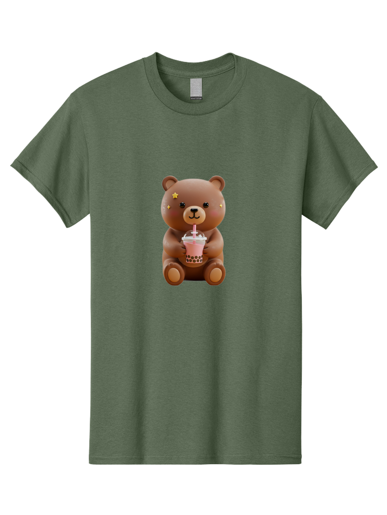 Teddy-Bear-With-Bubble-Tea Men'S Graphic Tee, 100% Cotton, Comfortable Casual Summer Wear, Machine Washable, Vintage Camera, Old Camera, Antique Camera, Black Camera, Classic Photography, Photography Equipment, Nostalgic Device, Film Camera, Baf573