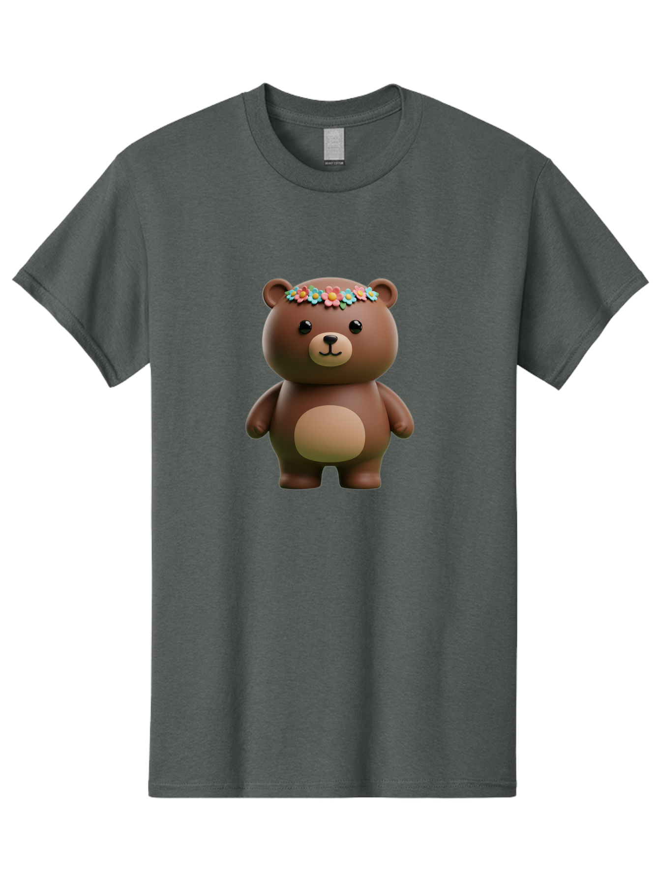 Teddy-Bear-With-Flowers Men'S Graphic Tee, 100% Cotton, Comfortable Casual Summer Wear, Machine Washable, Vintage Camera, Old Camera, Antique Camera, Black Camera, Classic Photography, Photography Equipment, Nostalgic Device, Film Camera, Baf574