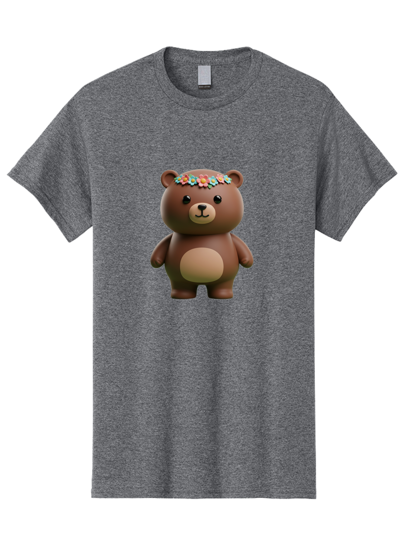 Teddy-Bear-With-Flowers Men'S Graphic Tee, 100% Cotton, Comfortable Casual Summer Wear, Machine Washable, Vintage Camera, Old Camera, Antique Camera, Black Camera, Classic Photography, Photography Equipment, Nostalgic Device, Film Camera, Baf574
