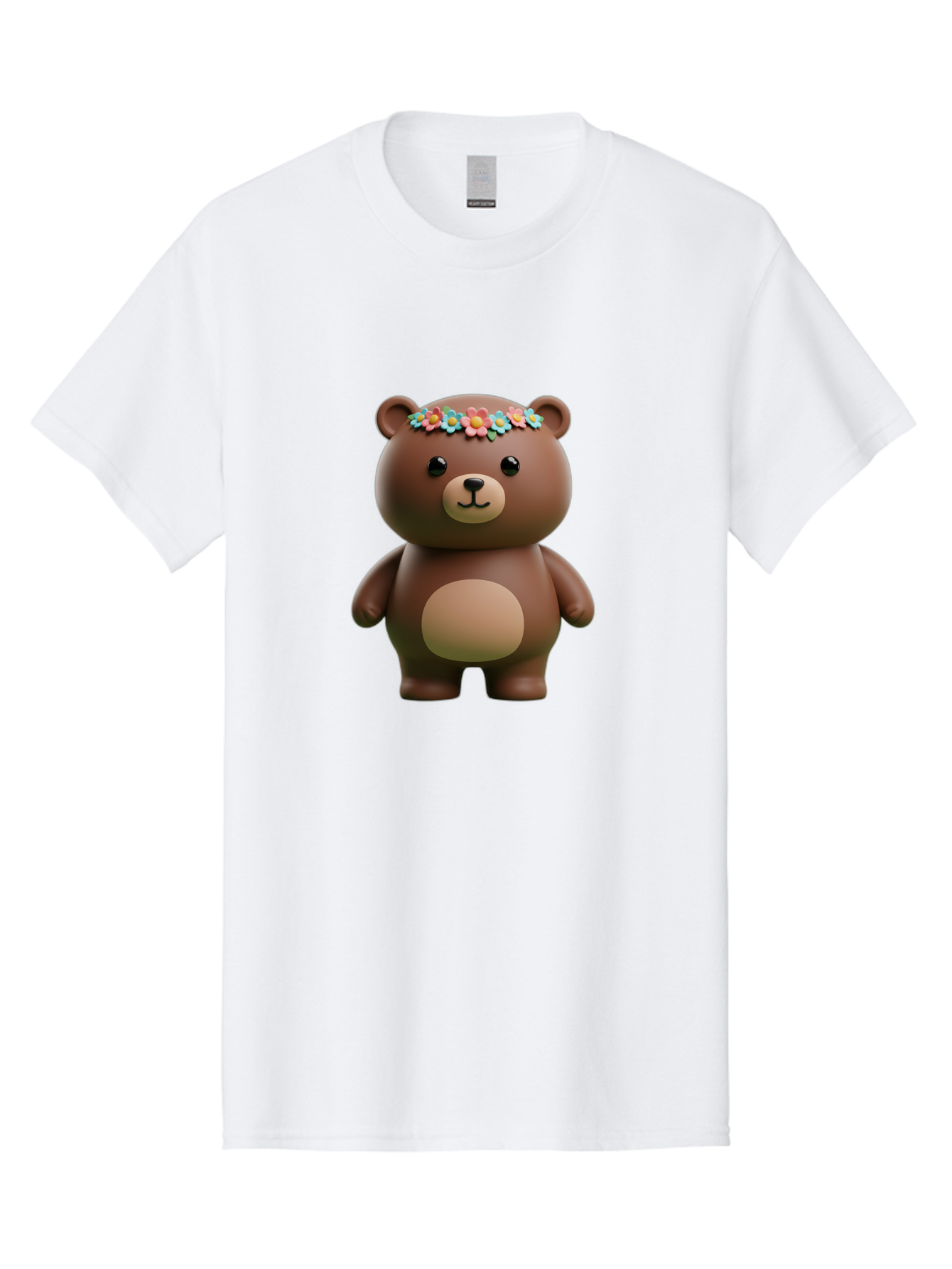 Teddy-Bear-With-Flowers Men'S Graphic Tee, 100% Cotton, Comfortable Casual Summer Wear, Machine Washable, Vintage Camera, Old Camera, Antique Camera, Black Camera, Classic Photography, Photography Equipment, Nostalgic Device, Film Camera, Baf574