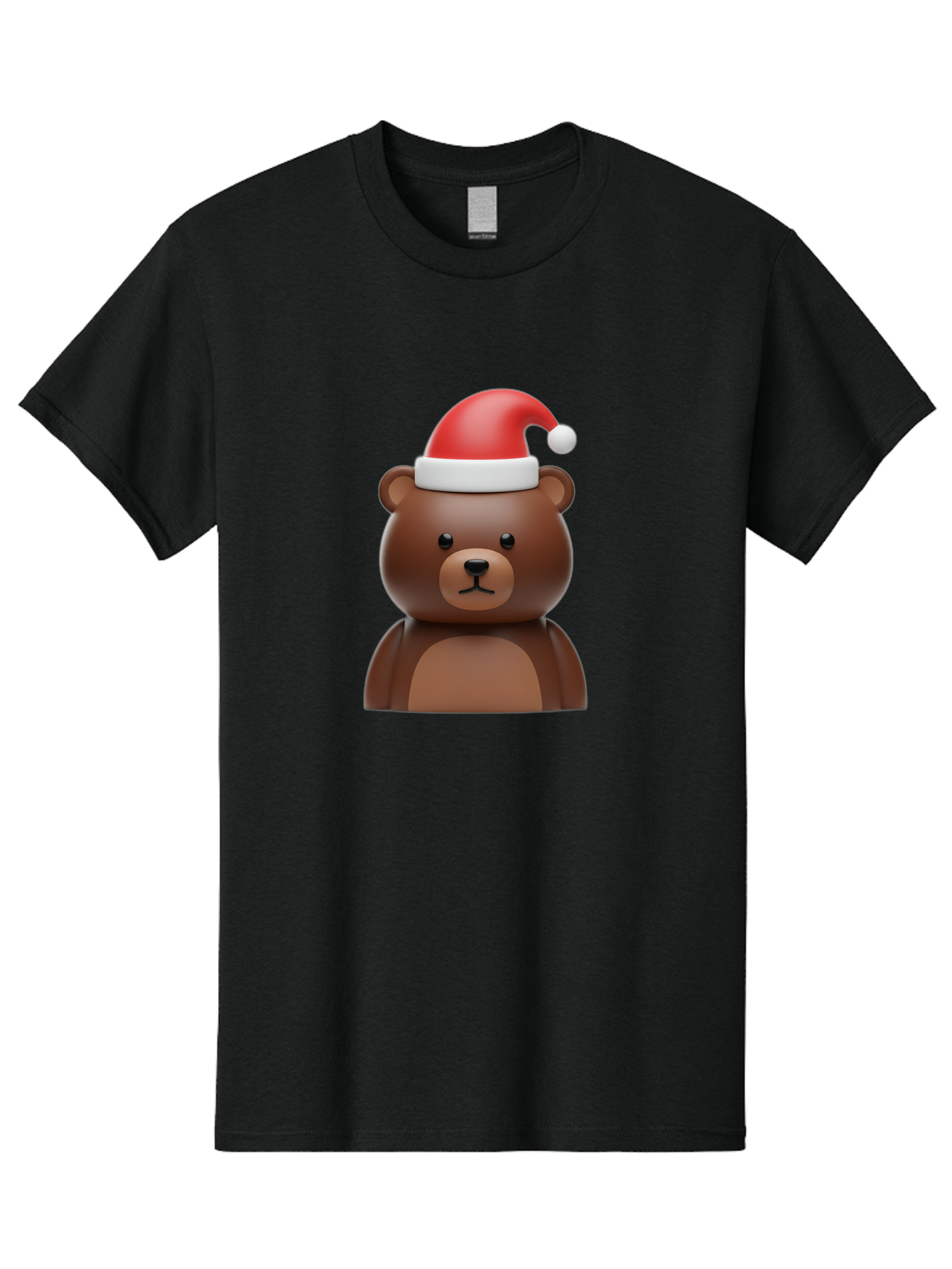 Teddy-In-Santa-Hat Men'S Graphic Tee, 100% Cotton, Comfortable Casual Summer Wear, Machine Washable, Vintage Camera, Old Camera, Antique Camera, Black Camera, Classic Photography, Photography Equipment, Nostalgic Device, Film Camera, Baf586