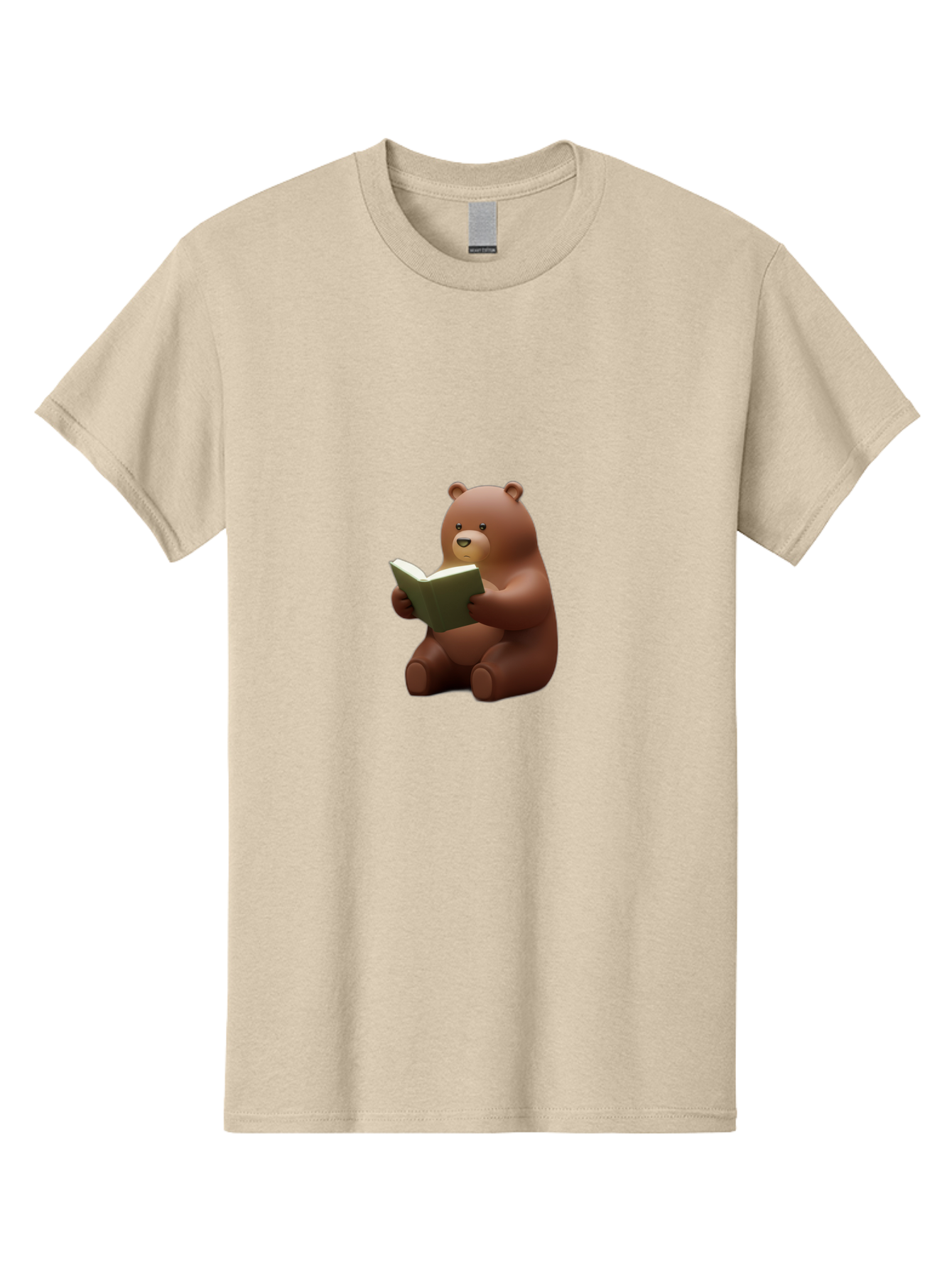 Teddy-Reading Men'S Graphic Tee, 100% Cotton, Comfortable Casual Summer Wear, Machine Washable, Vintage Camera, Old Camera, Antique Camera, Black Camera, Classic Photography, Photography Equipment, Nostalgic Device, Film Camera, Camera Art Baf588