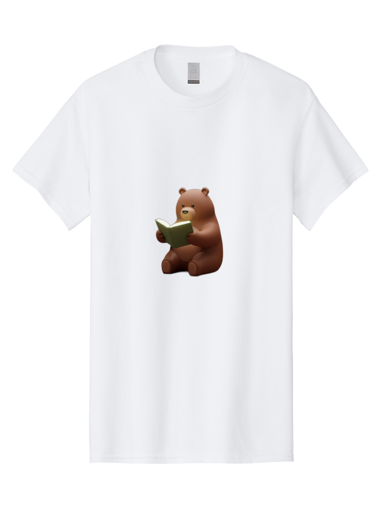 Teddy-Reading Men'S Graphic Tee, 100% Cotton, Comfortable Casual Summer Wear, Machine Washable, Vintage Camera, Old Camera, Antique Camera, Black Camera, Classic Photography, Photography Equipment, Nostalgic Device, Film Camera, Camera Art Baf588