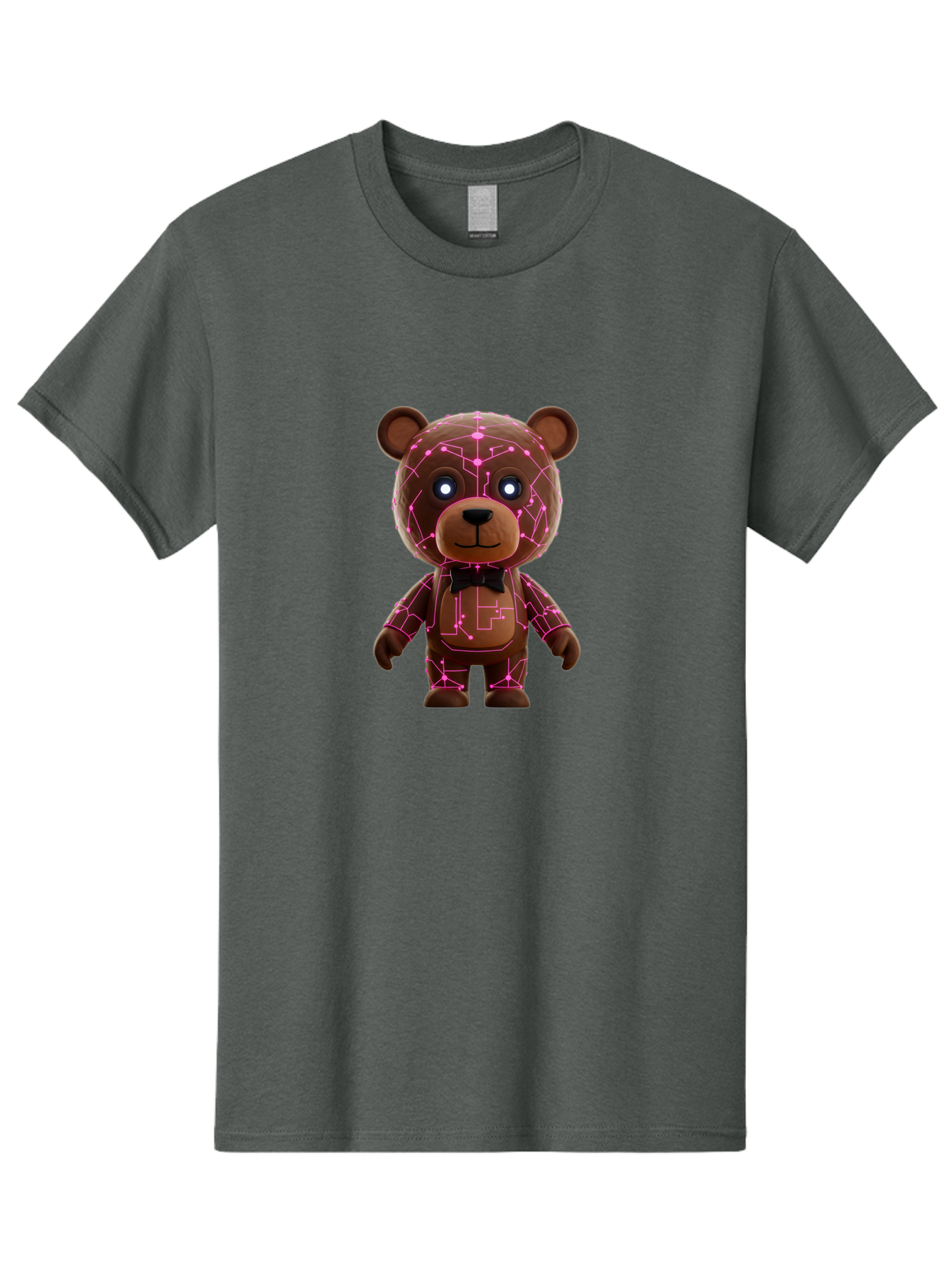 Teddy-Ruxpin-1 Men'S Graphic Tee, 100% Cotton, Comfortable Casual Summer Wear, Machine Washable, Vintage Camera, Old Camera, Antique Camera, Black Camera, Classic Photography, Photography Equipment, Nostalgic Device, Film Camera, Camera Art Baf591
