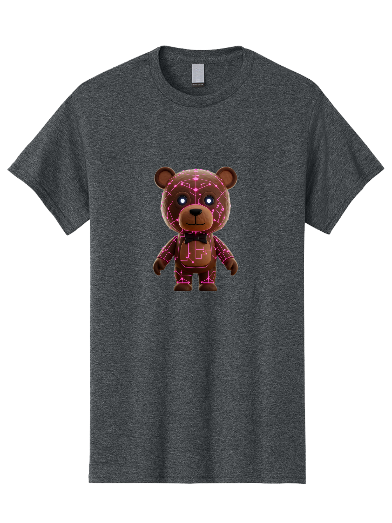 Teddy-Ruxpin-1 Men'S Graphic Tee, 100% Cotton, Comfortable Casual Summer Wear, Machine Washable, Vintage Camera, Old Camera, Antique Camera, Black Camera, Classic Photography, Photography Equipment, Nostalgic Device, Film Camera, Camera Art Baf591