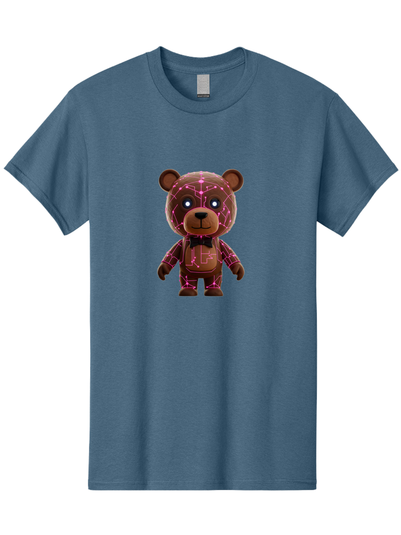 Teddy-Ruxpin-1 Men'S Graphic Tee, 100% Cotton, Comfortable Casual Summer Wear, Machine Washable, Vintage Camera, Old Camera, Antique Camera, Black Camera, Classic Photography, Photography Equipment, Nostalgic Device, Film Camera, Camera Art Baf591