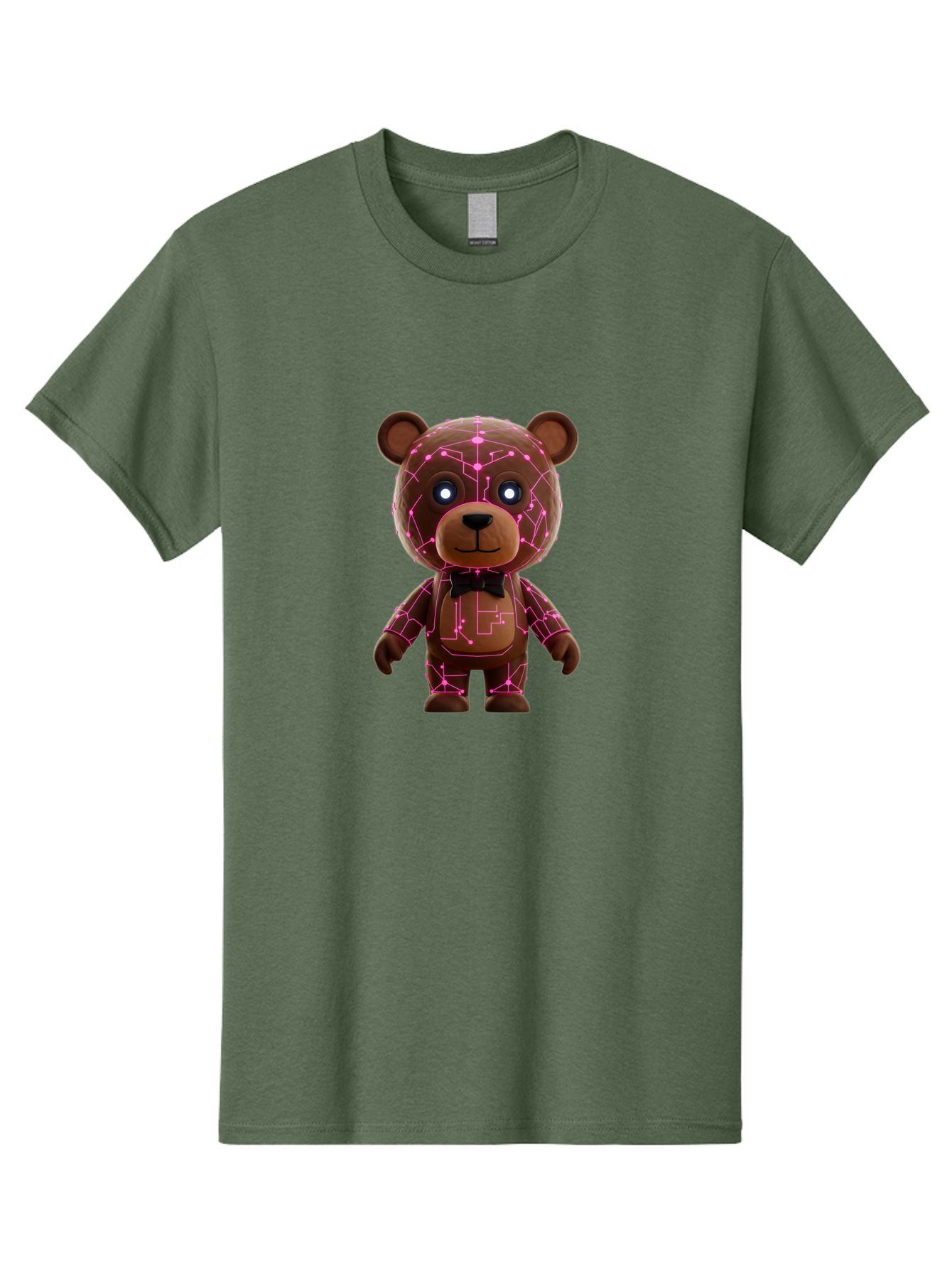 Teddy-Ruxpin-1 Men'S Graphic Tee, 100% Cotton, Comfortable Casual Summer Wear, Machine Washable, Vintage Camera, Old Camera, Antique Camera, Black Camera, Classic Photography, Photography Equipment, Nostalgic Device, Film Camera, Camera Art Baf591